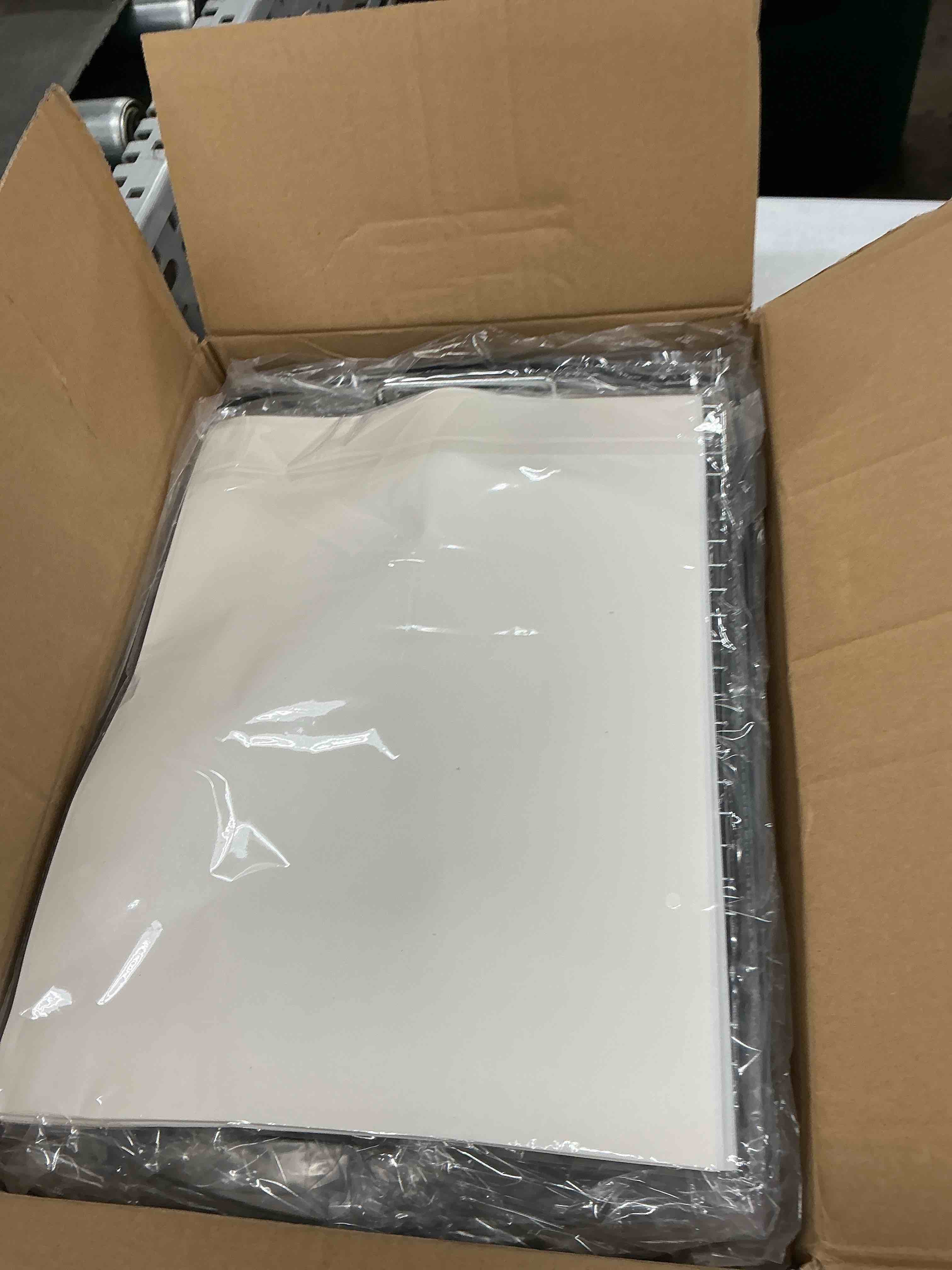 Condition photo showing New/Like New for baking sheet with rack set, carbon steel cookie sheets for baking, multipurpose cooking sheet pan, cooling rack, nonstick baking pans, dishwasher safe, size 17 x 12 x 0.8 inches