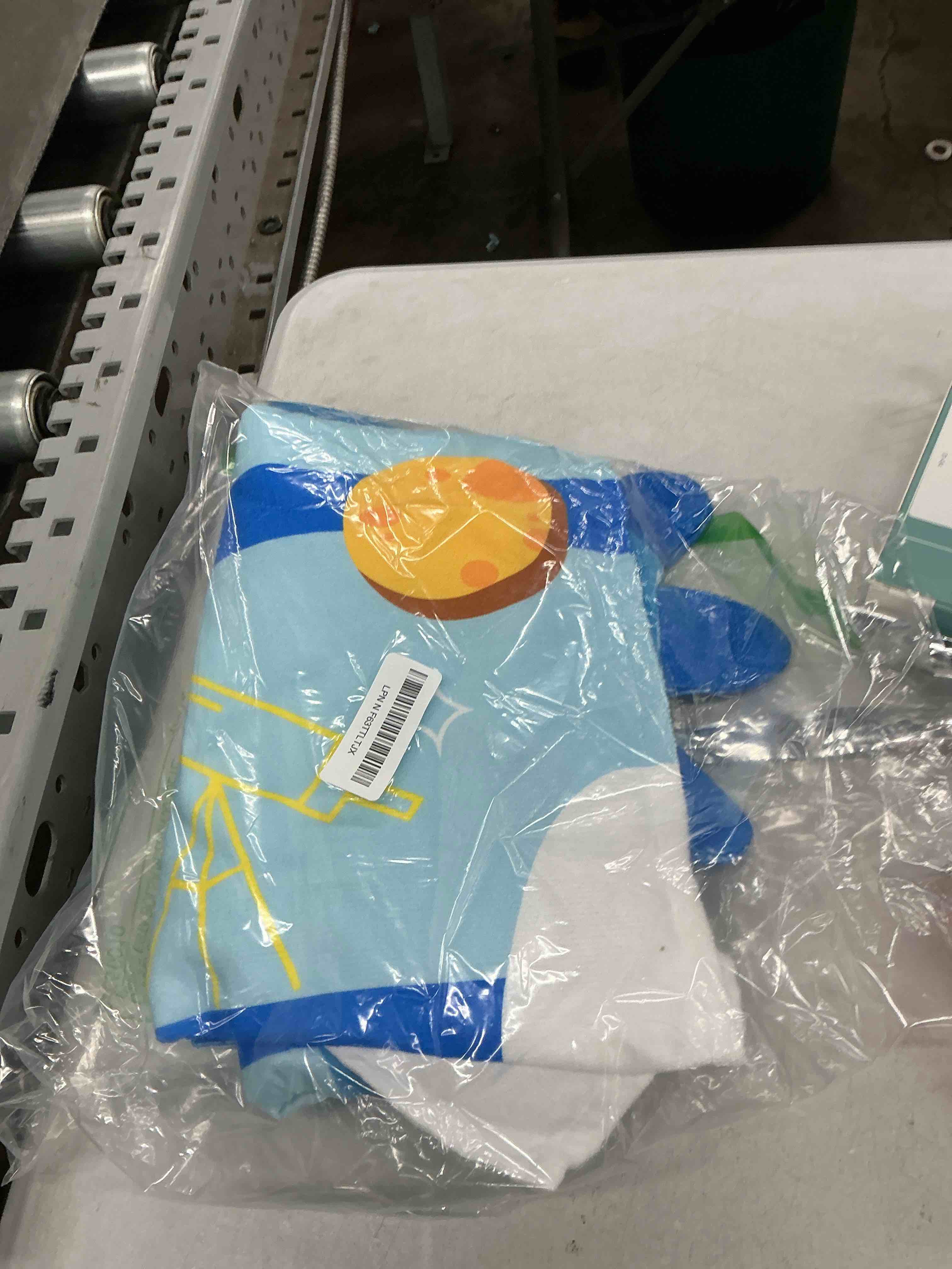 Condition photo showing Good Condition for uomny kids beach towels-hooded towels for kids,kids hooded bath towel 30" x 50" for 3-10 years,pool ponchos for kids with hood,boys beach towel,blue dinosaur