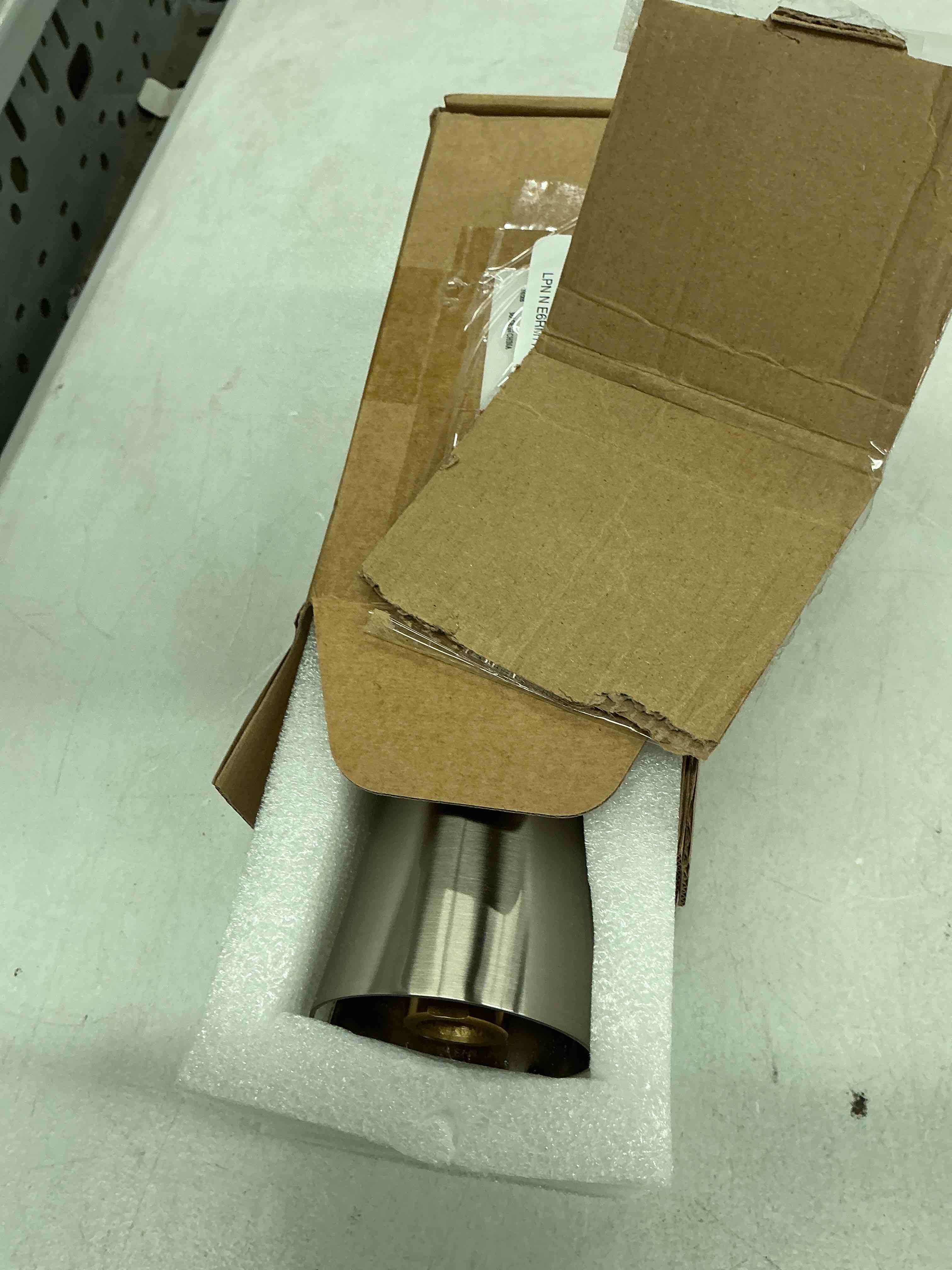 Condition photo showing New/Like New for tub spout with diverter,shower slip-on bathtub faucet for 1/2 inch copper pipe,5-3/8 inch bath tub faucet replacement,heavy duty bathtub faucet with brass,all metal brushed nickel
