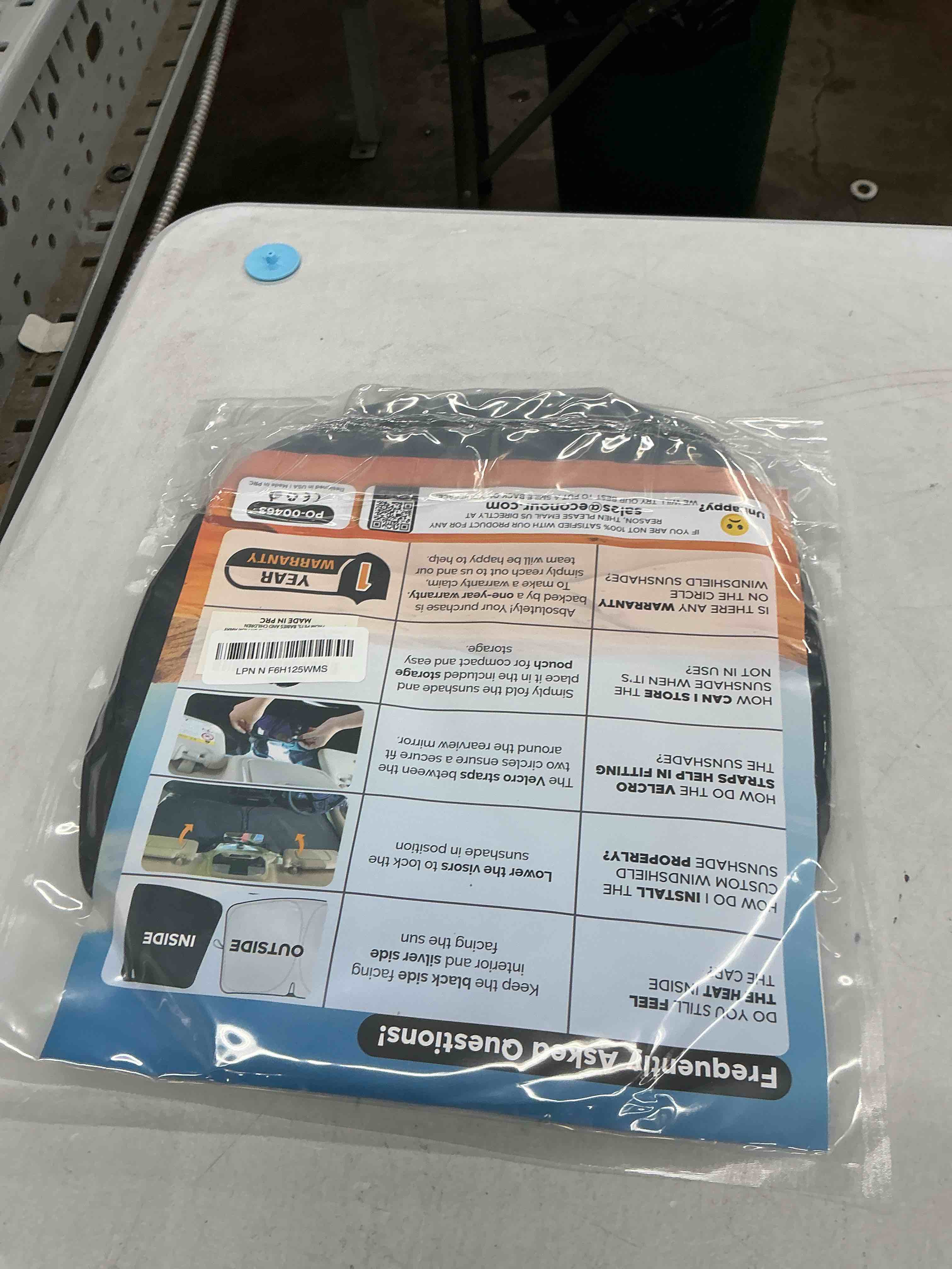 Condition photo showing New/Like New for econour windshield sunshade compatible for acura rdx 2019-2024 2025 2026, sun visor for front windshield & window sun shade cover, uv heat blocker & protector, car accessories for acura rdx (2019-2026)