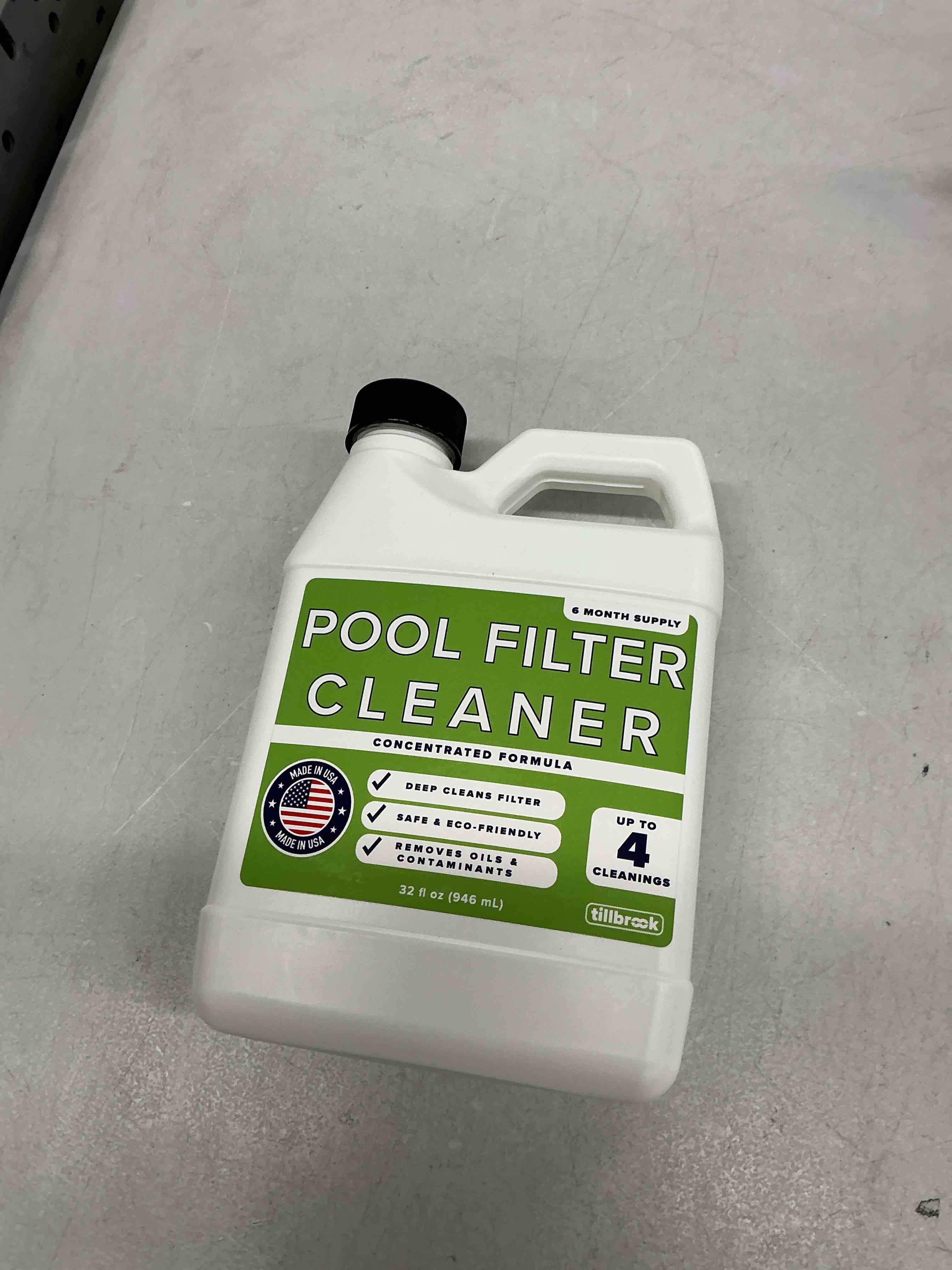 Condition photo showing New/Like New for fog machine liquid - 32 oz tillbrook fog machine fluid - high density & long-lasting fog juice - low-lying, universal, water-based solution for spooky halloween parties, haunted houses, & concerts