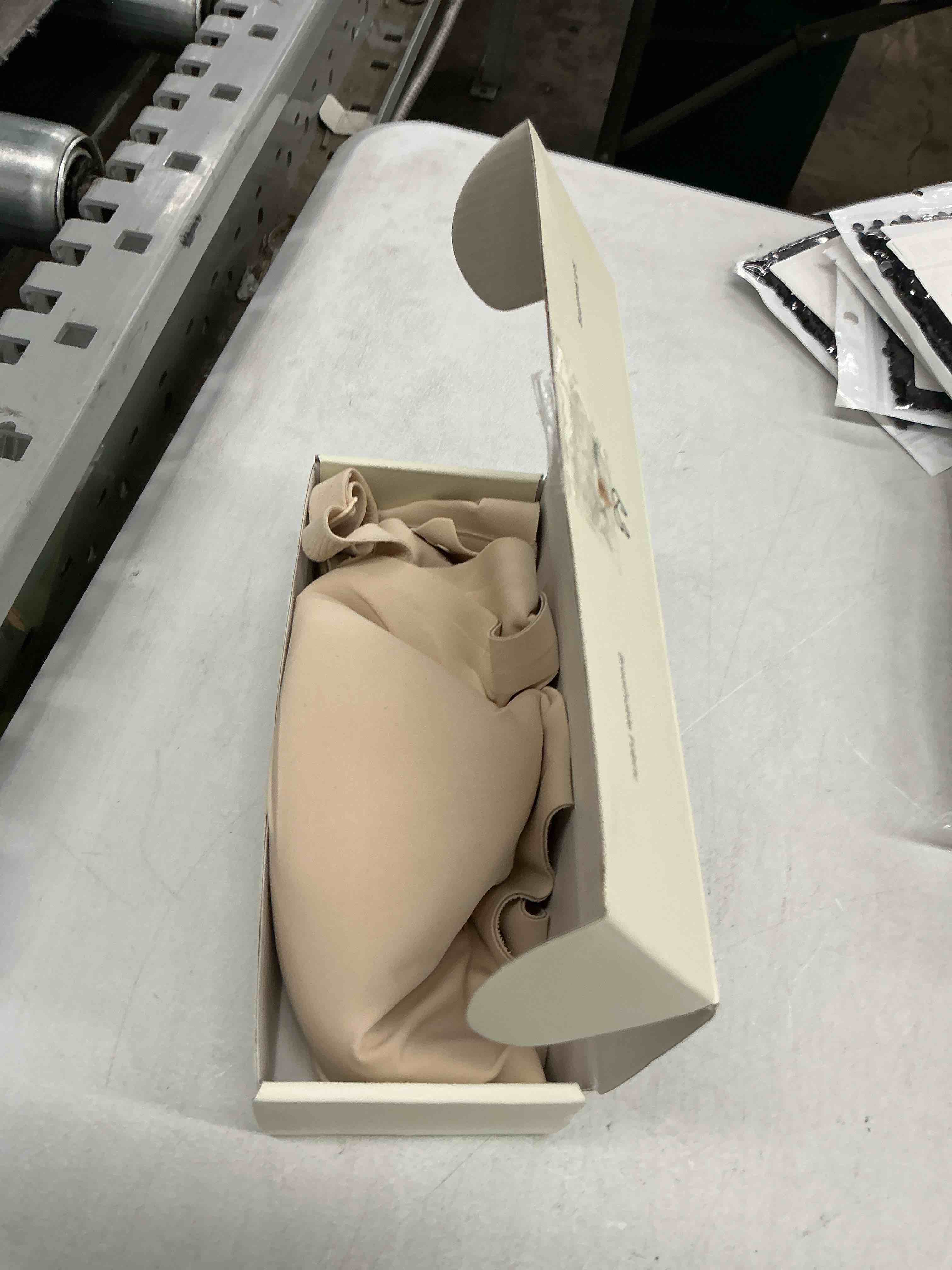 Condition photo showing Good Condition for vertvie wireless jelly bras push up plunge seamless supportive | no underwire, lift, separation and support without spillage, low cut deep v-neck, wide straps, soft comfortable bralettes large nude