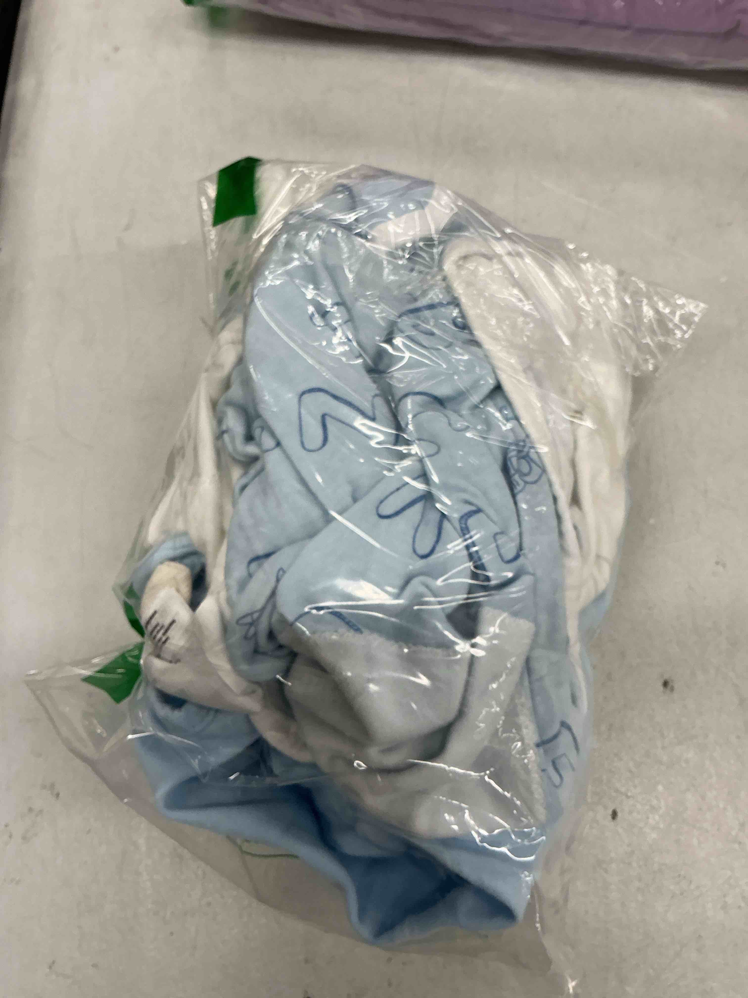 Condition photo showing Good Condition for keababies 3-pack baby swaddle sleep sacks - organic swaddles for newborns, infant 0-3 months, baby girls, boys, soft & snug newborn sleep sack, nursery swaddling blankets (abc land cloud, os) one size (0-3 months) abc land cloud