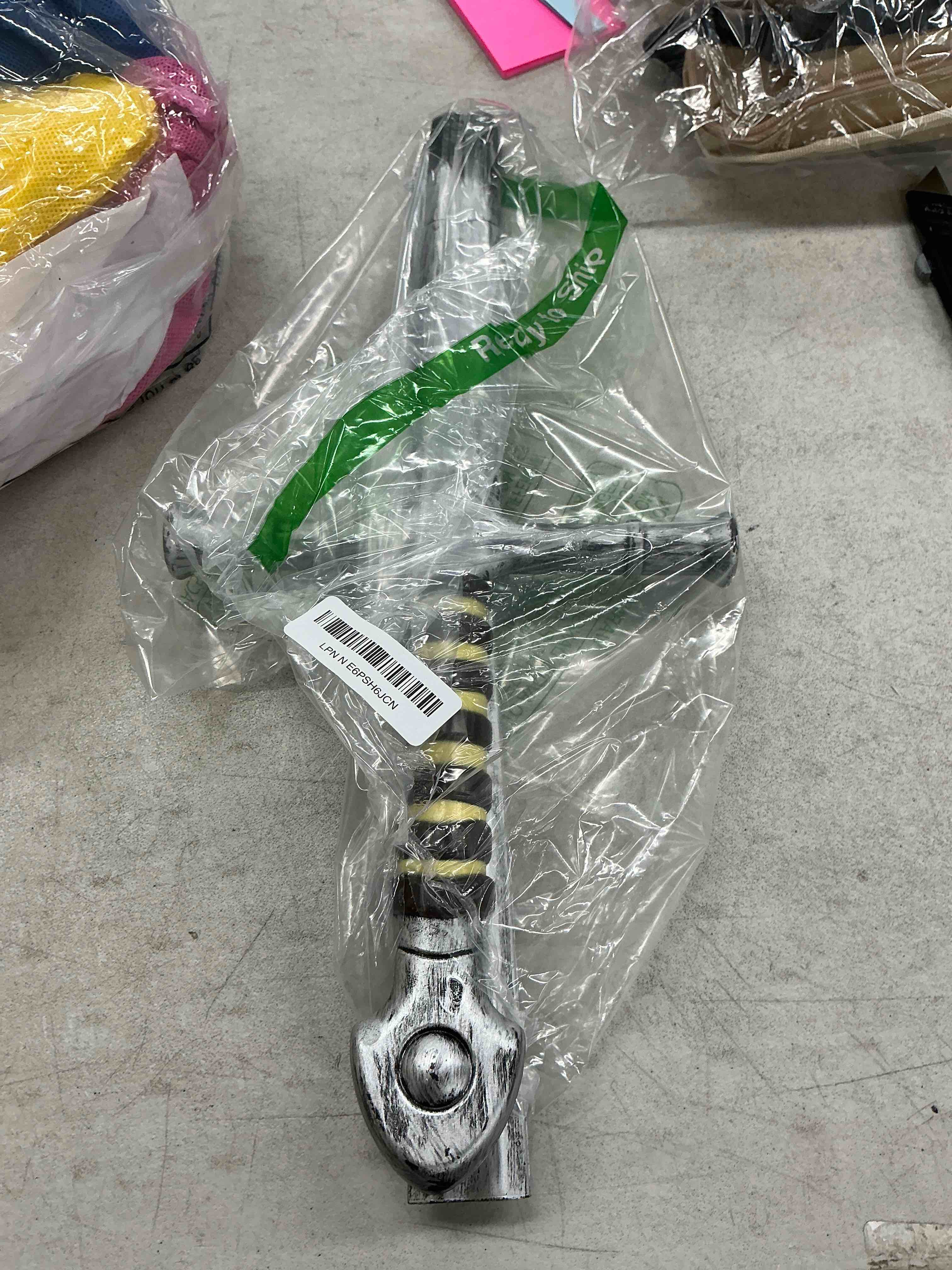 Condition photo showing Good Condition for quescu medieval knight toy sword,35.6" plastics sword medieval warrior costume accessories for renaissance fair cosplay,props