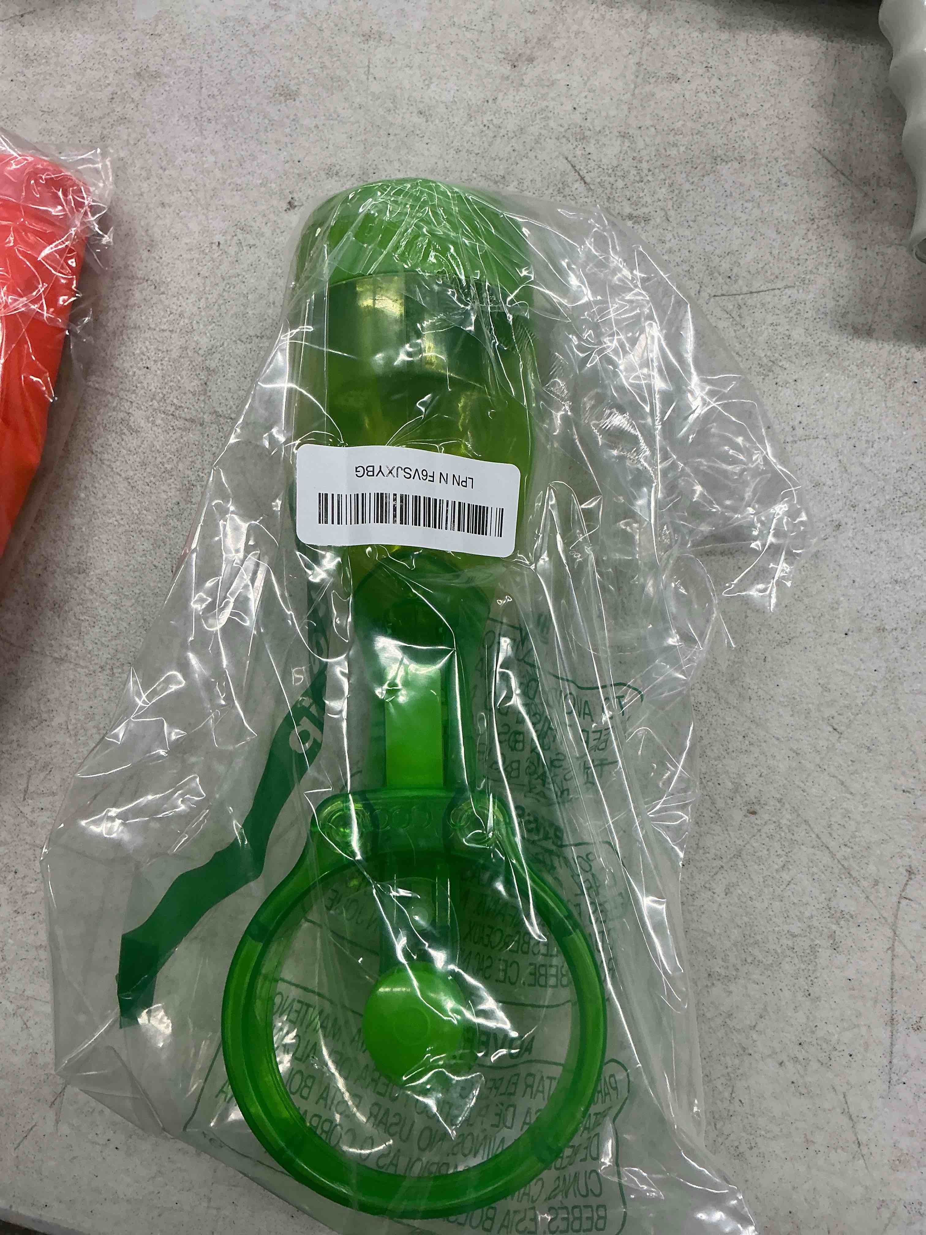 Condition photo showing Good Condition for o2cool deluxe handheld misting fan battery powered green | yes green single