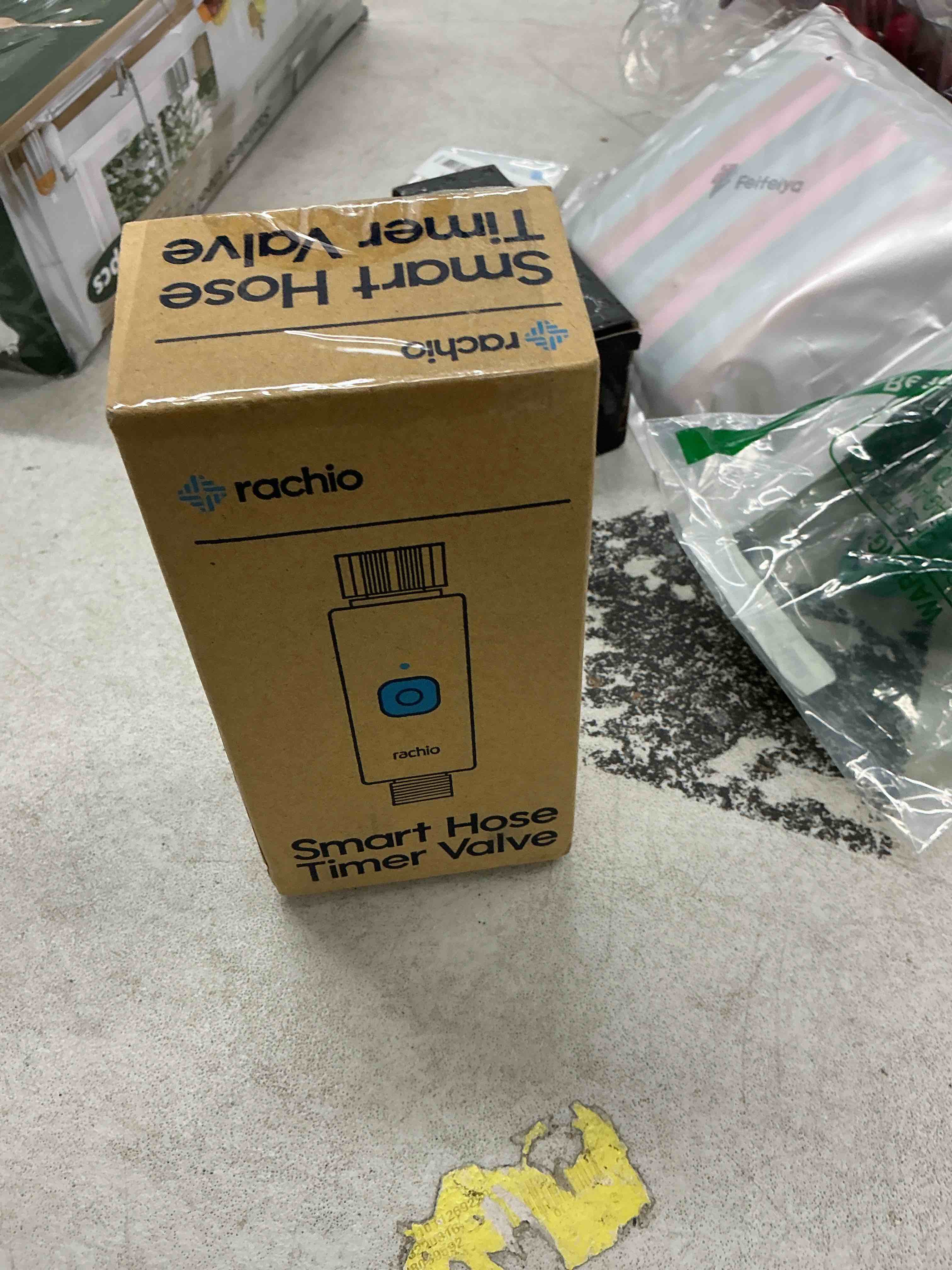 Condition photo showing Good Condition for rachio smart hose timer (1 valve only) – app-controlled outdoor faucet timer, quick install & scheduling, expandable system - requires wifi hub smart hose timer (1 valve, no wifi hub)