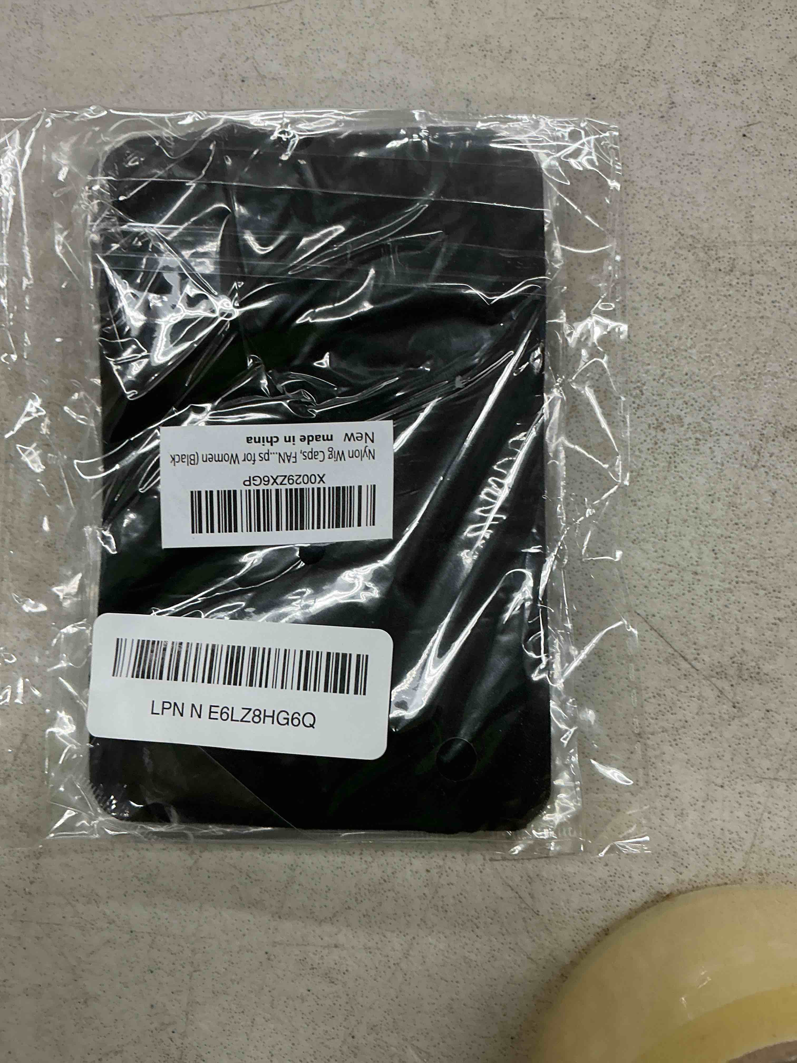 Condition photo showing Good Condition for fandamei wig cap, nylon wig caps, 4 pieces stocking wig caps for women (black?