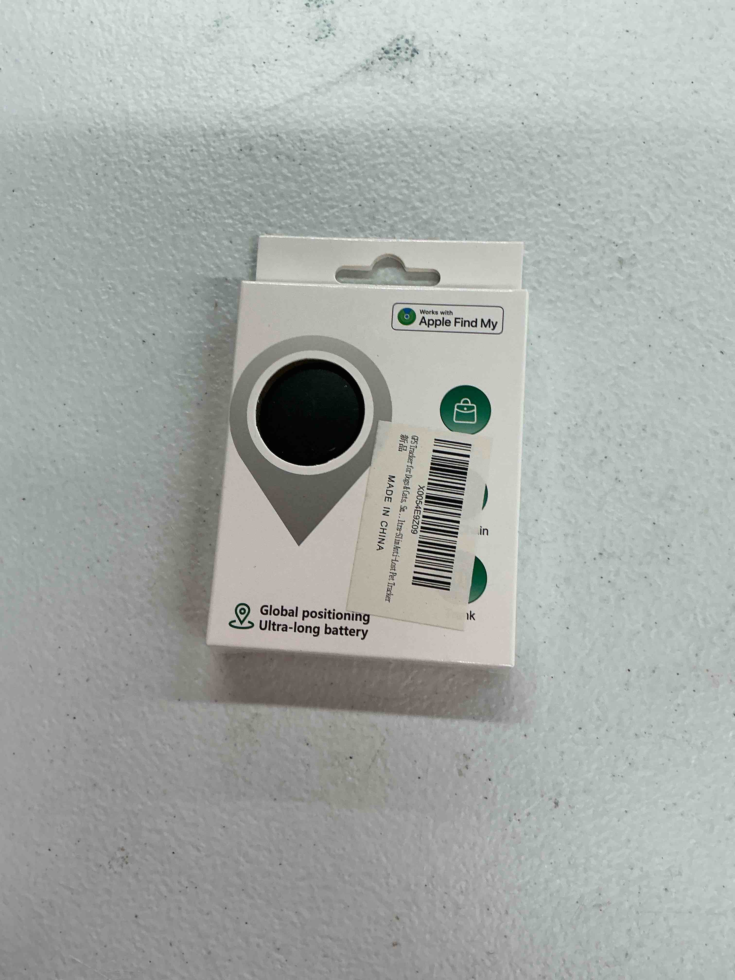 Condition photo showing Good Condition for gps pet tracker for dogs & cats | apple find my compatible | no monthly fee | ip68 waterproof | real-time location tracking