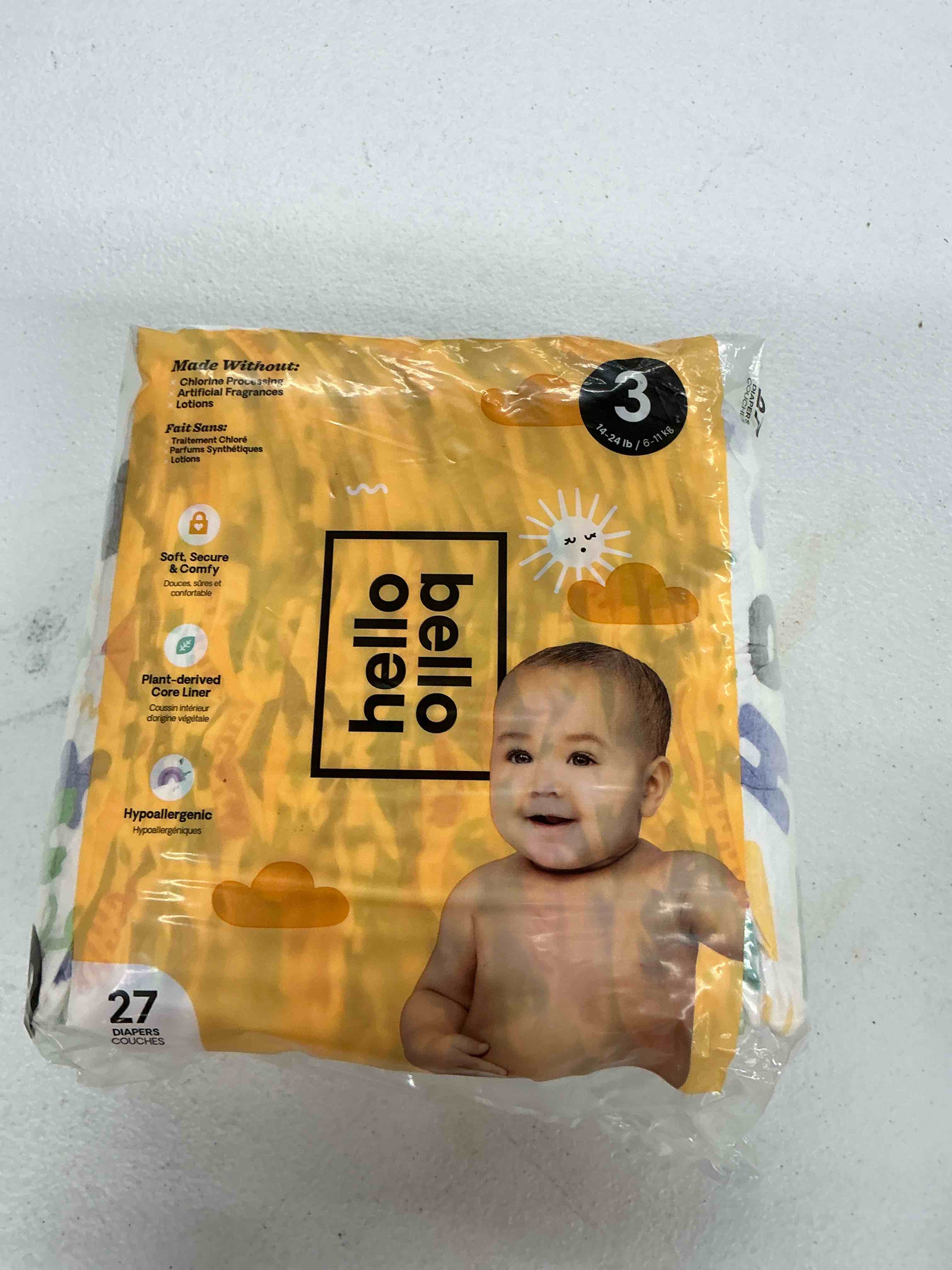 Condition photo showing Good Condition for hello bello premium diapers, size 4 (22-37 lbs) surprise pack for boys - 84 count, hypoallergenic with soft, cloth-like feel - assorted boy & gender neutral patterns boy/neutral (assorted style) size 4