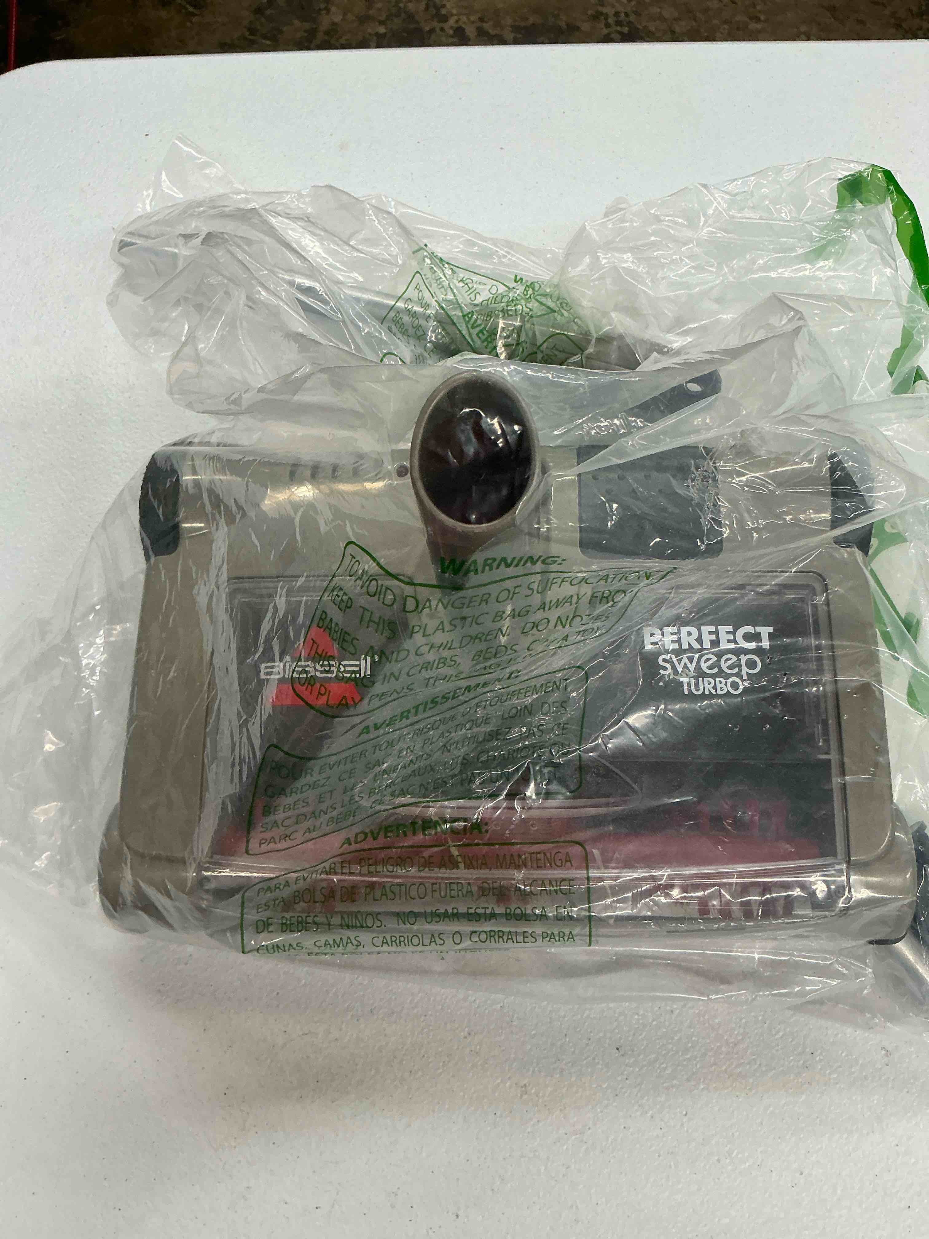 Condition photo showing Good Condition for bissell 28806 perfect sweep turbo, grey new model