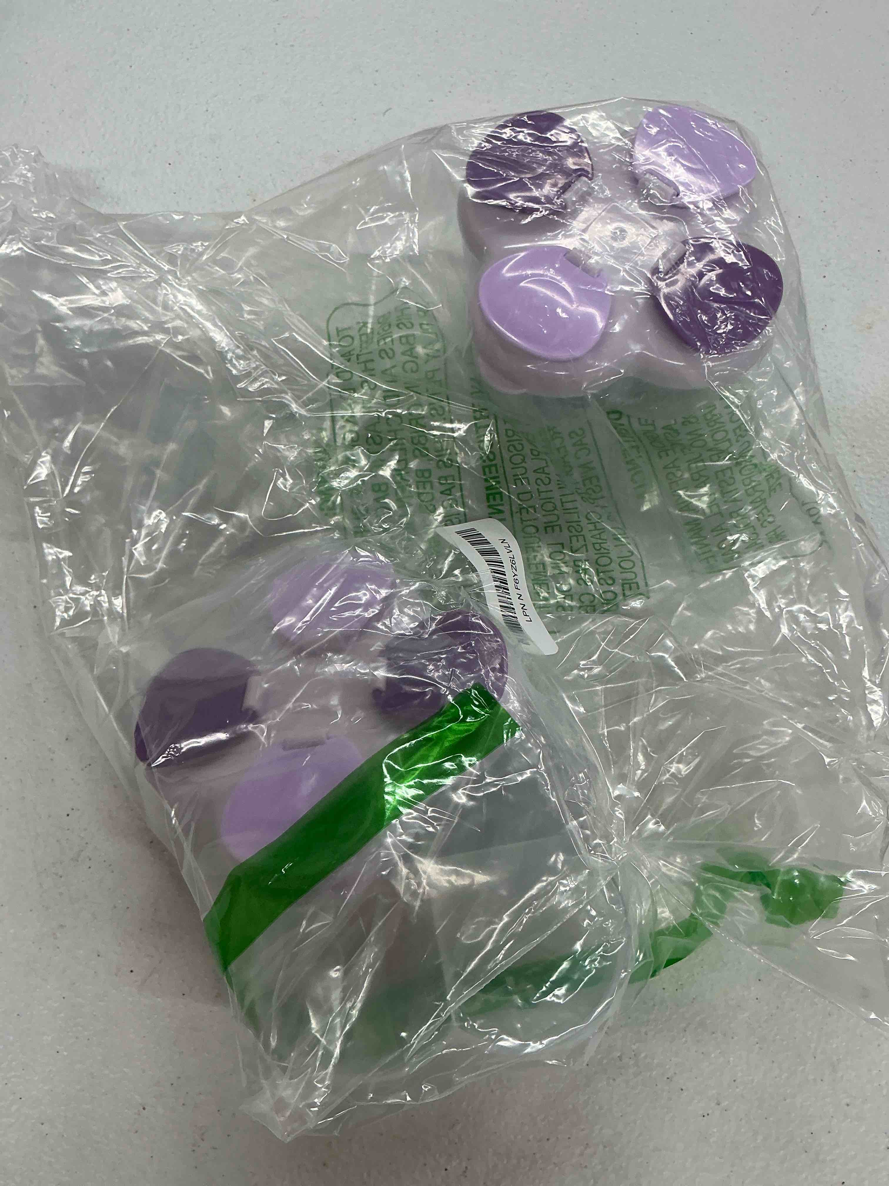 Condition photo showing Good Condition for formula dispenser no-spill with four compartment, infant milk powder dispenser portable on the go, kids snack formula containers for travel hold outdoor, violet pinviolet