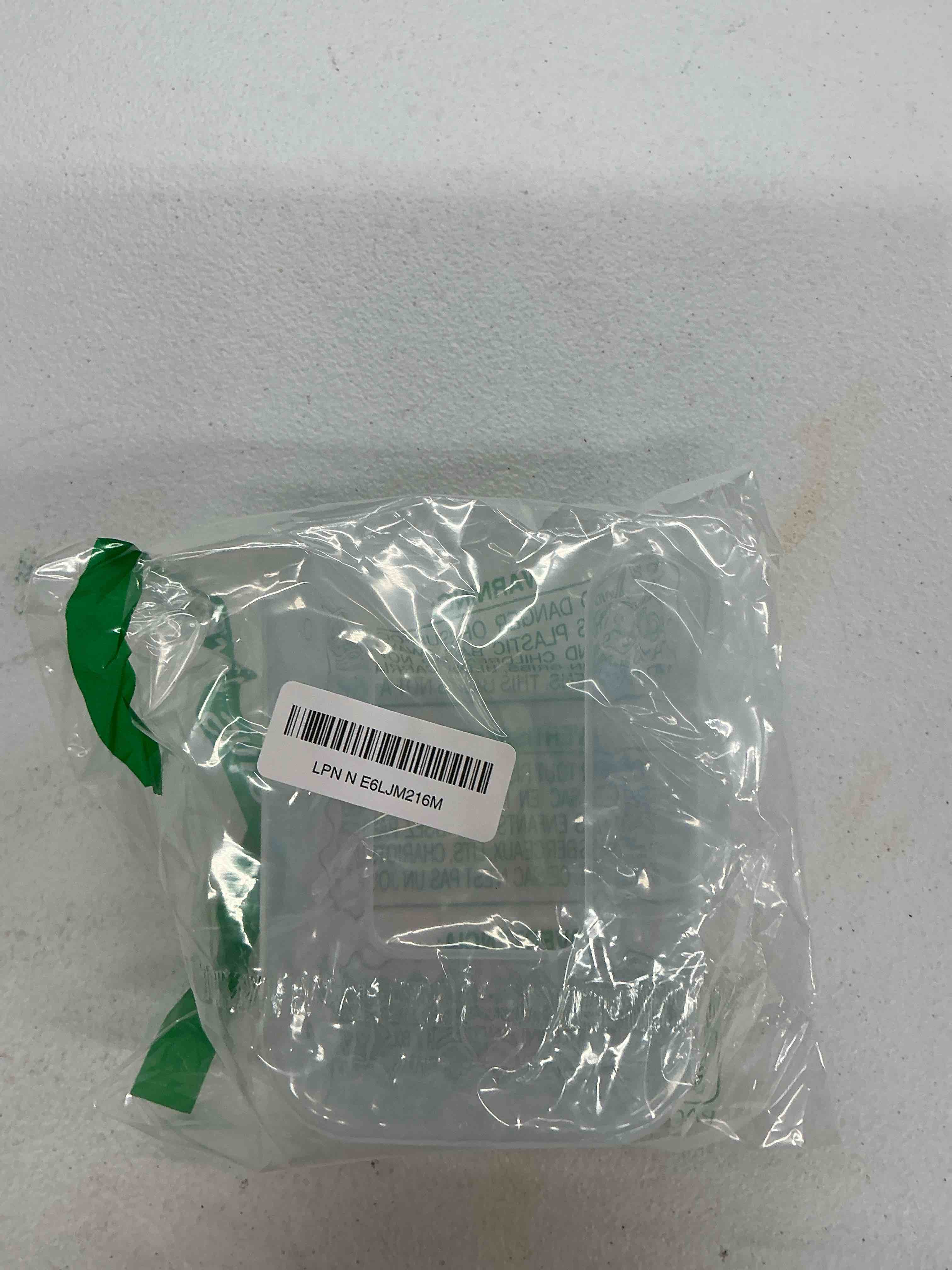 Condition photo showing Good Condition for wall mounted tissue box holder, clear plastic storage organizer for bathroom kitchen toilet, no drill installation
