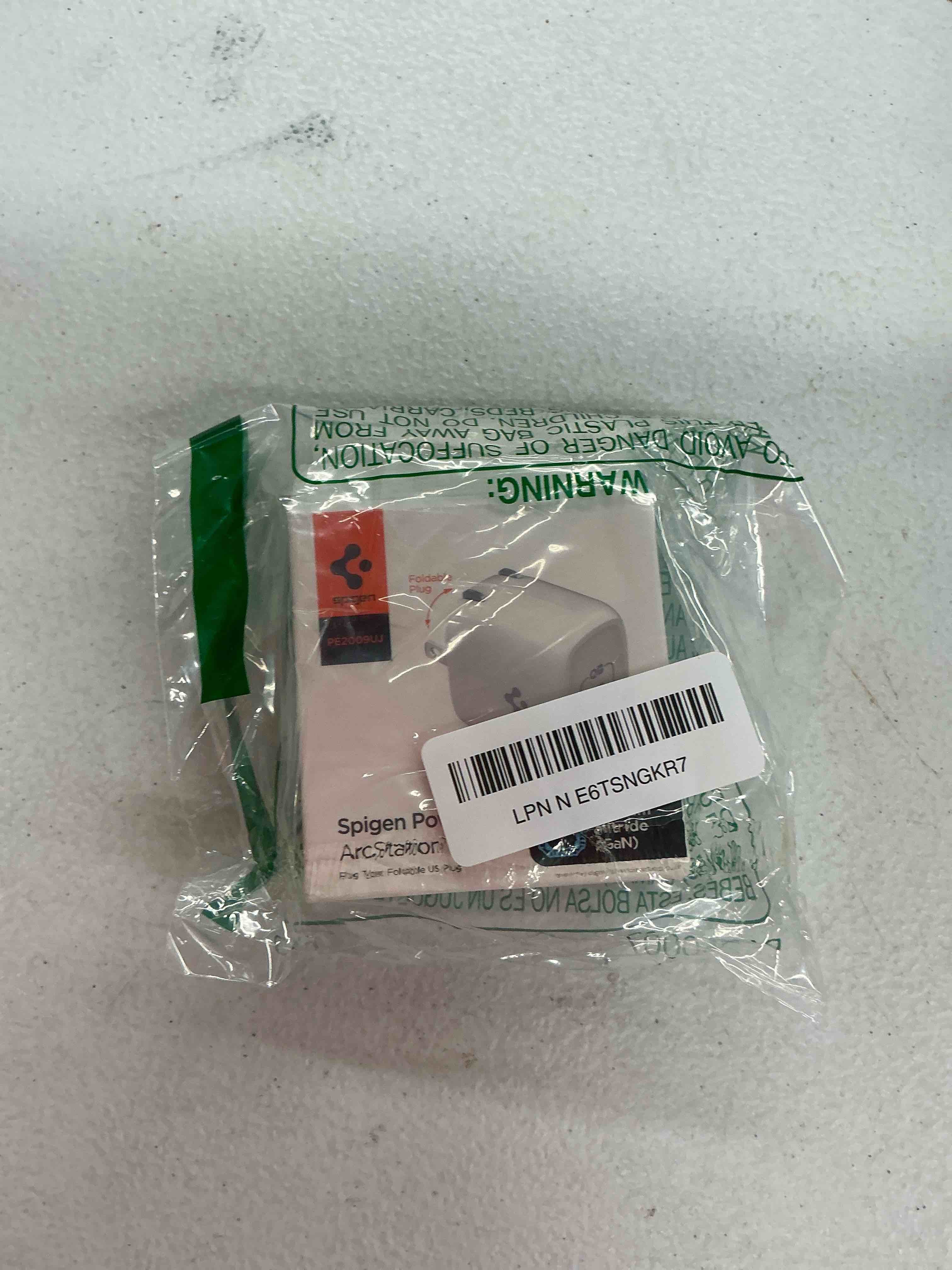 Condition photo showing Good Condition for spigen for usb c charger block, [gan fast] 20w usb-c power adapter type c compatible with iphone 17 16 15 14 13 12 magsafe z fold flip pixel 10 fast foldable wall charger pd airpods apple watch 20w white