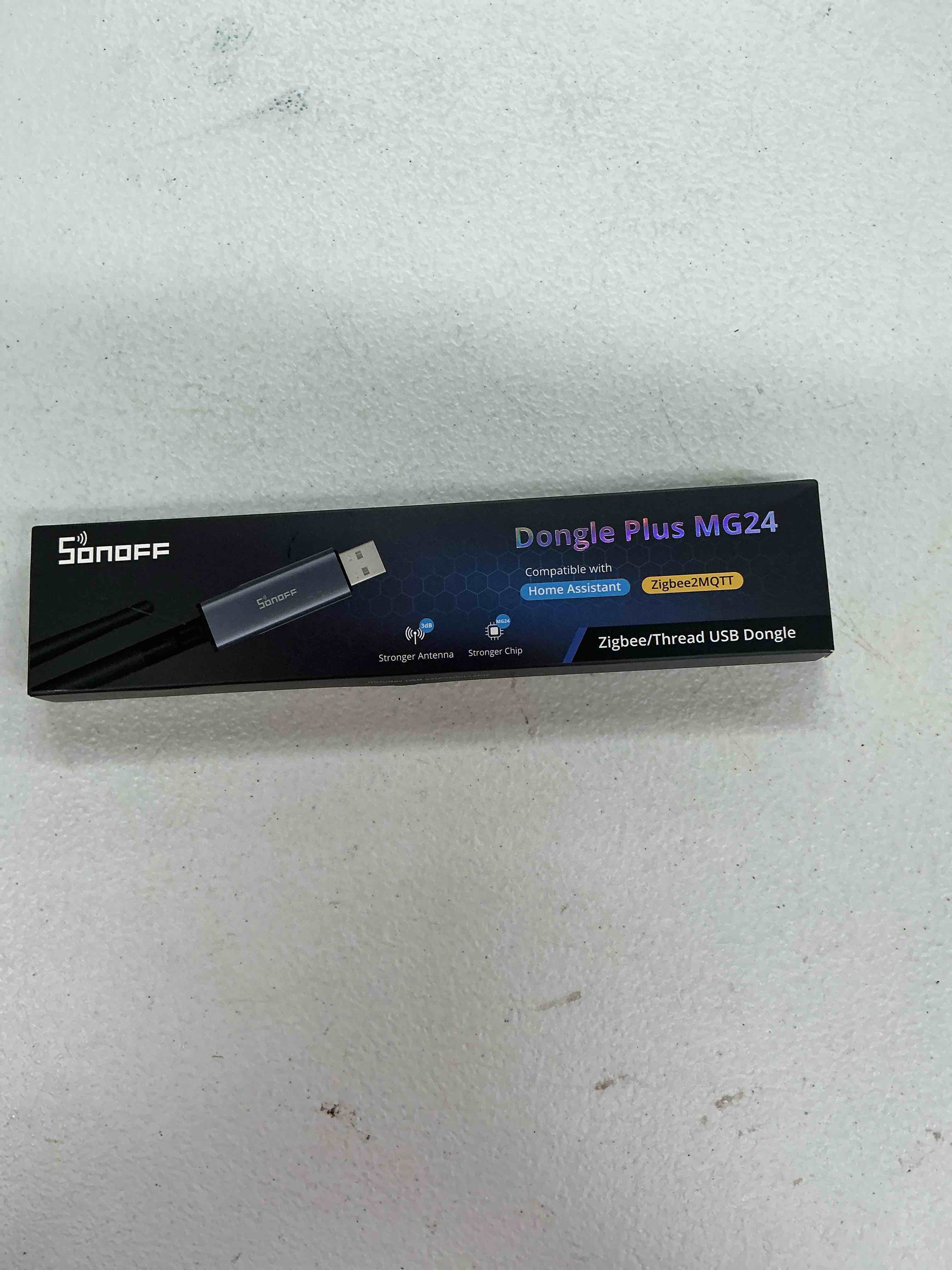Condition photo showing New/Like New for sonoff zigbee 3.0 usb dongle plus mg24, zigbee gateway with efr32mg24, thread & zigbee usb stick, zigbee controller for home assistant or zigbee2mqtt