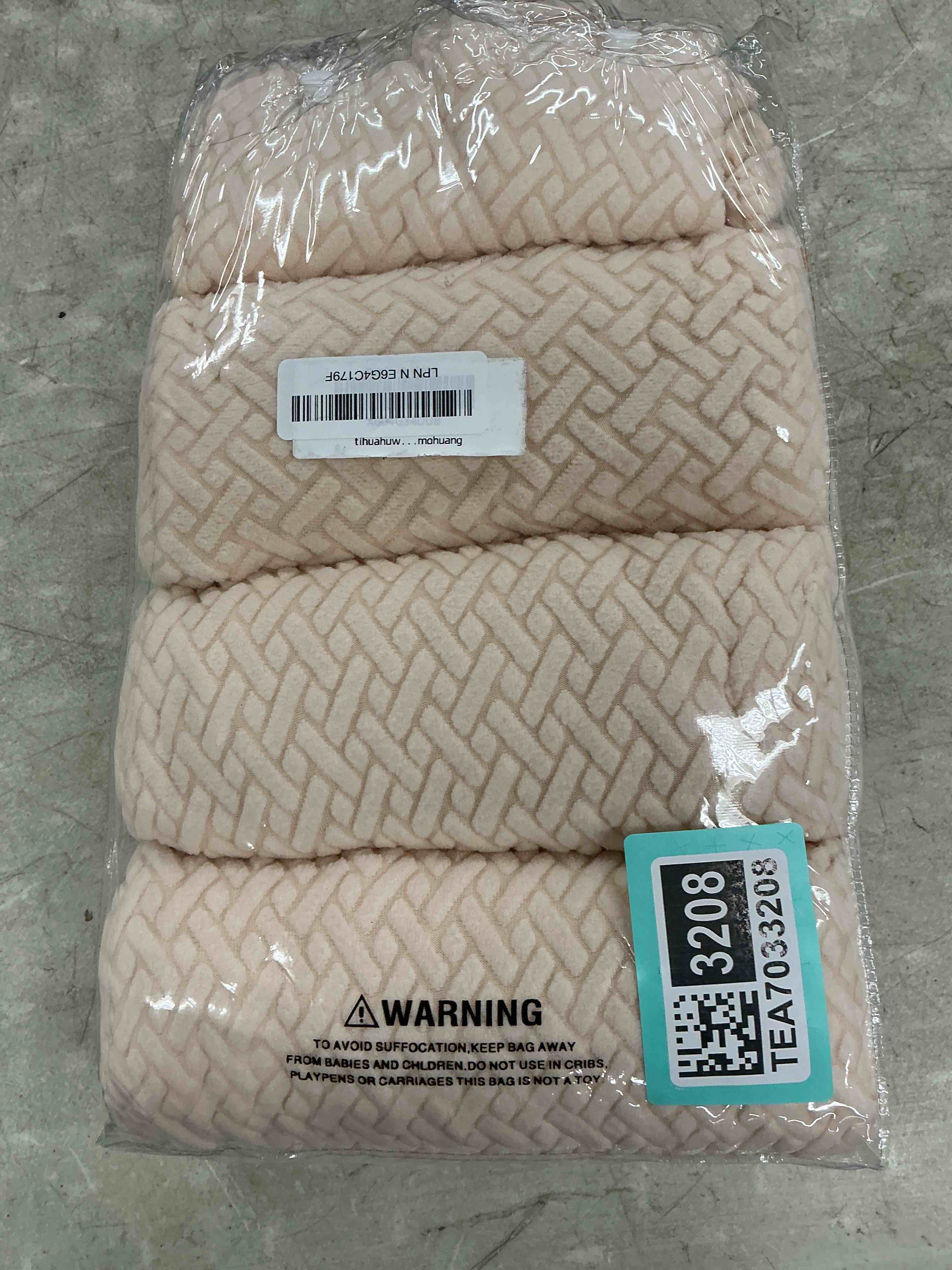 Condition photo showing Good Condition for 8pcs patio cushion covers,patio furniture couch seat slipcovers?washable furniture protector, replacement for sofa sectional chair ivory .white 8pcs