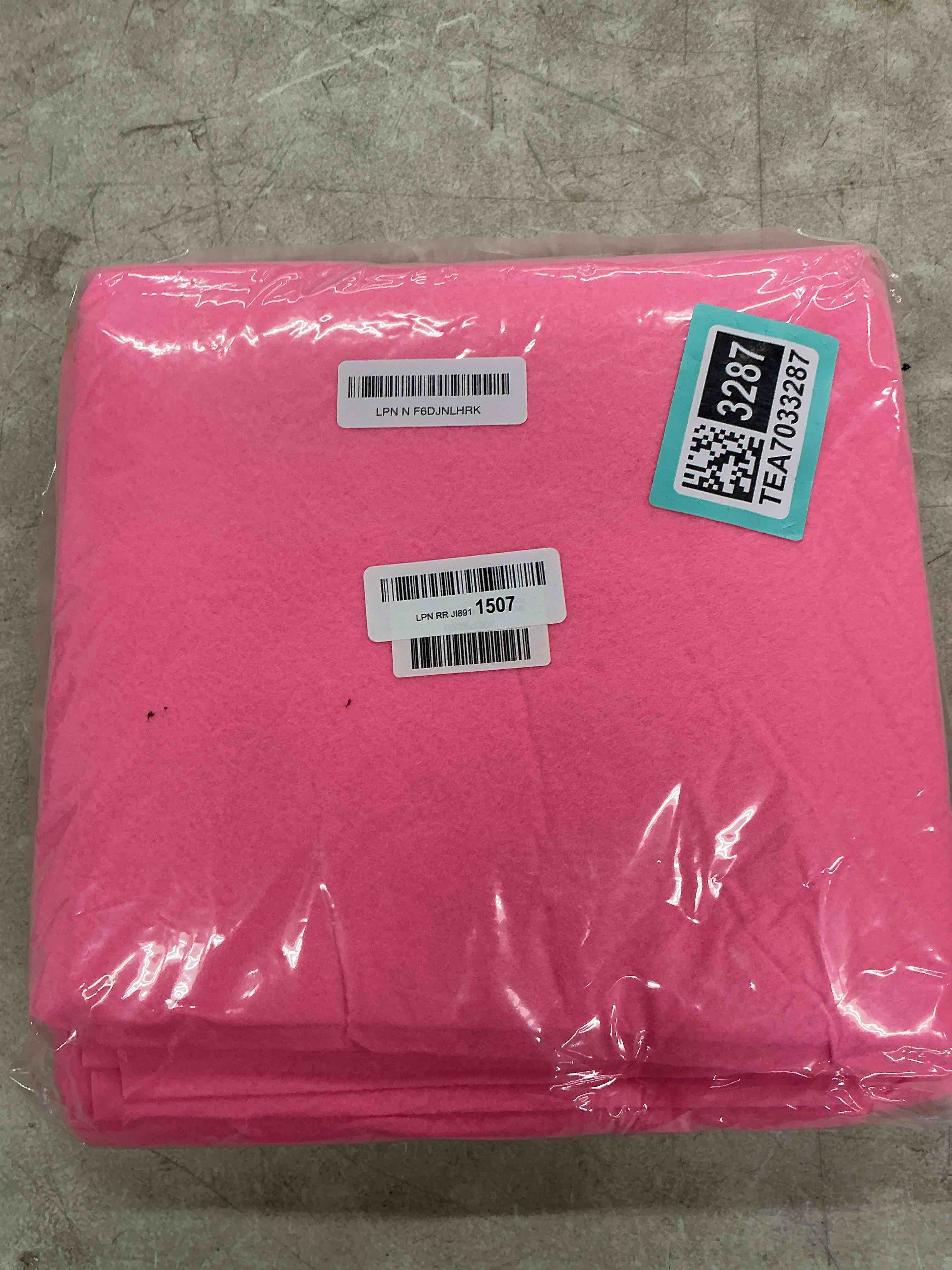 Condition photo showing Good Condition for ezlucky pink carpet runner for party, 2.6x15ft, 130gsm felt non-woven with double-sided no traces adhesive sticke, aisle runner for wedding, movie theme party decos, pink runway rug for prom pink 2'8" x 15' (runner)