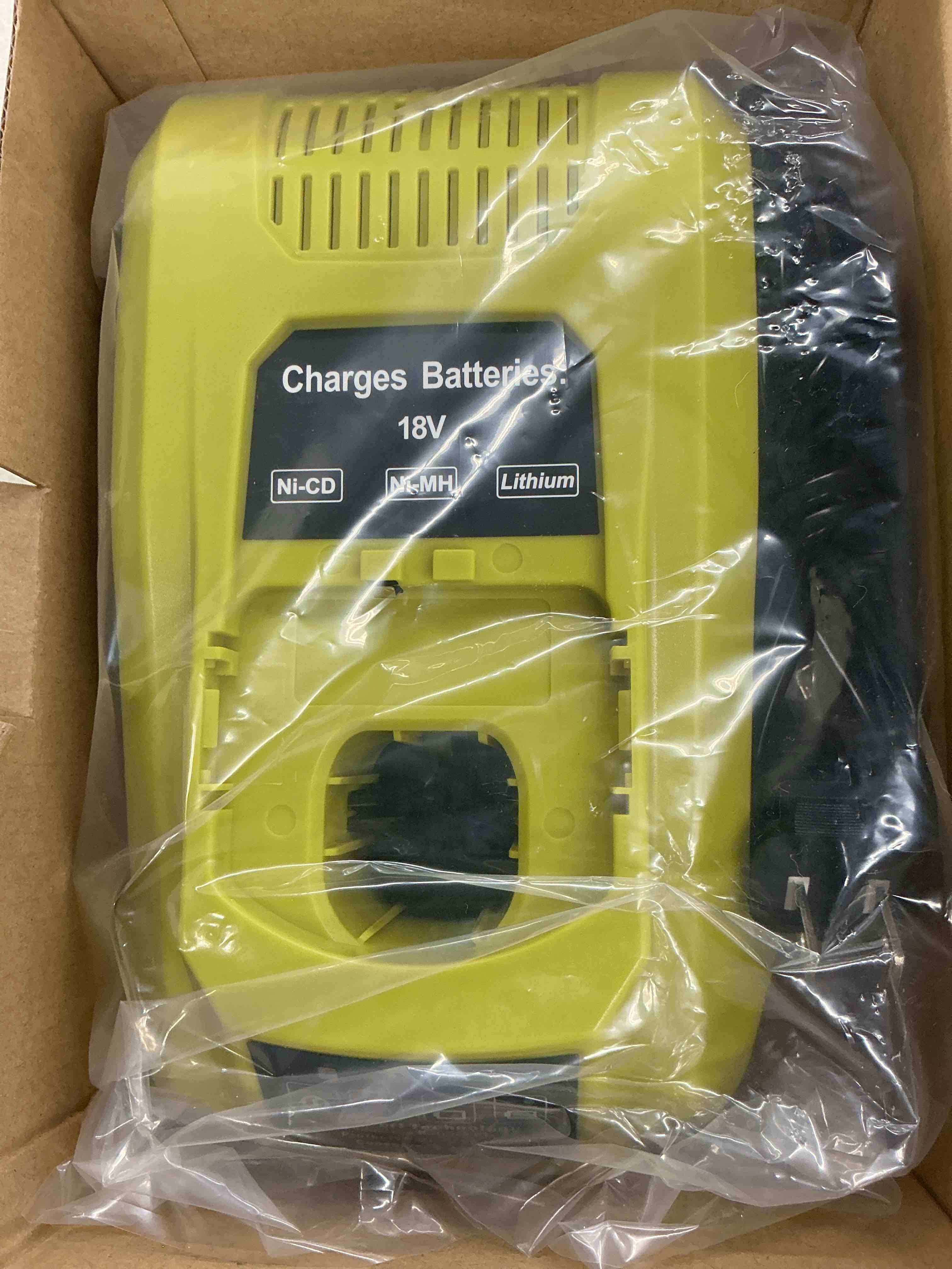 Condition photo showing Good Condition for 18-volt p117 rapid charger replace for ryobi 12v-18v battery one+ lithium-ion/nicad/nimh battery p102 p108 p189 p197 p103 p105 p107 p190 p191 pbp002 pbp005