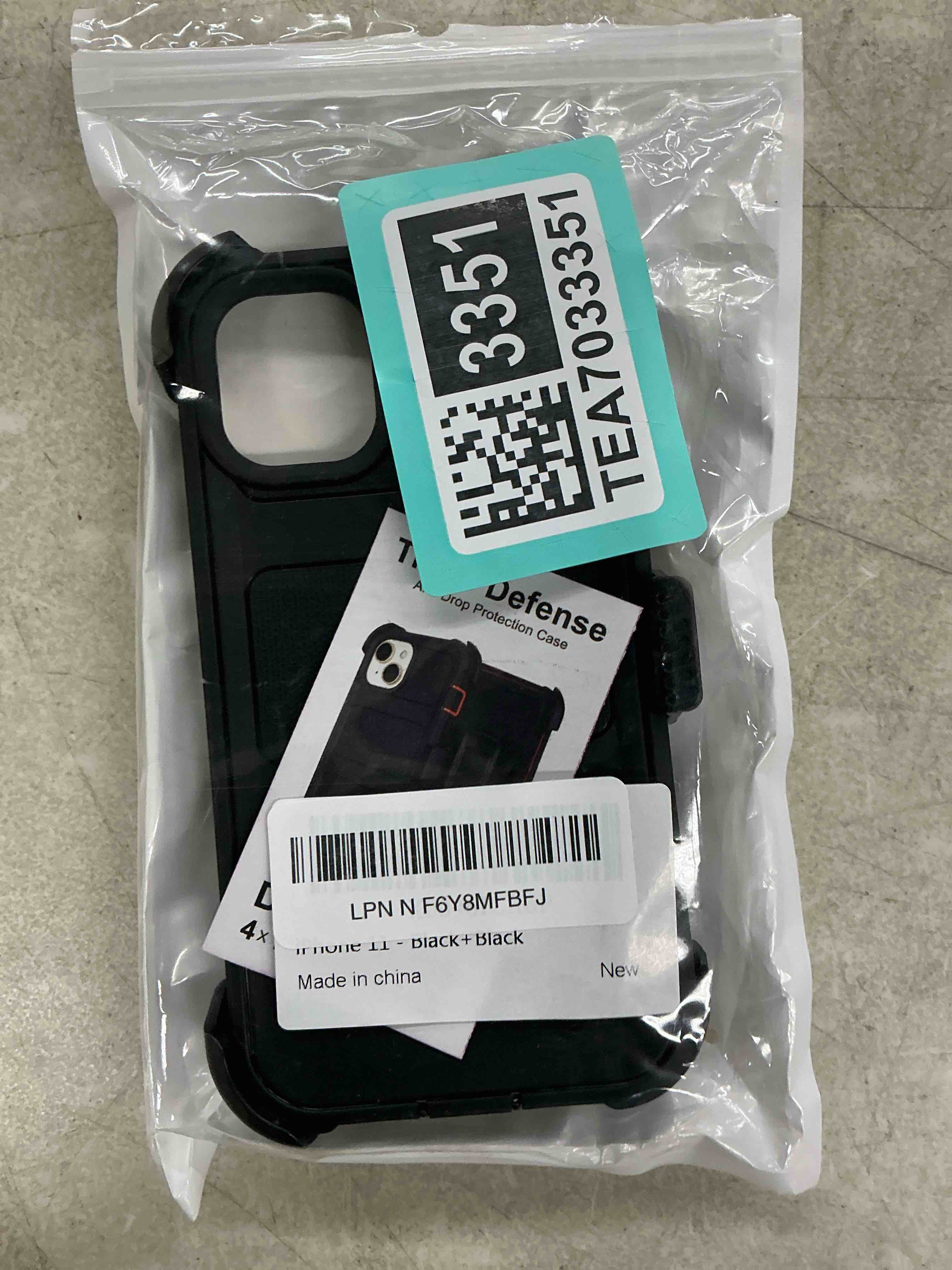Condition photo showing Good Condition for for defender iphone 11 case with clip,holster with kickstand,for heavy duty iphone 11 phone case rugged 2 layers of sturdy,anti-drop for phone case iphone 11 case protective(black)