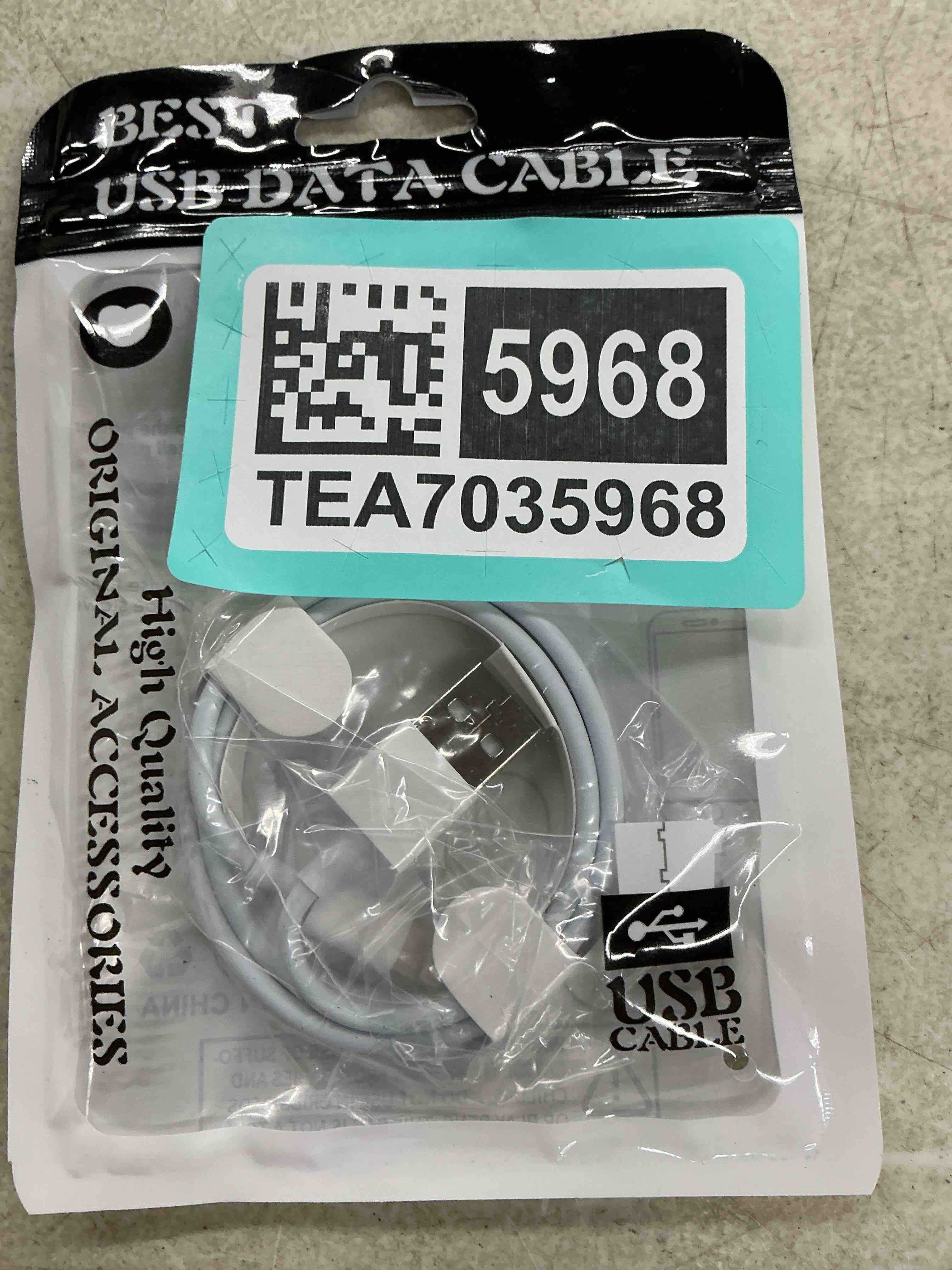 Condition photo showing Good Condition for car apple carplay cable, usb a to lightning cable for iphone 14, 14 pro max,13,plus,se 2nd/12/11/xs/xr, ipad 4/5/ 6/7/ 8, mini 2/3/4/5, air 2/3 charger cord, car charging cable 3.3ft