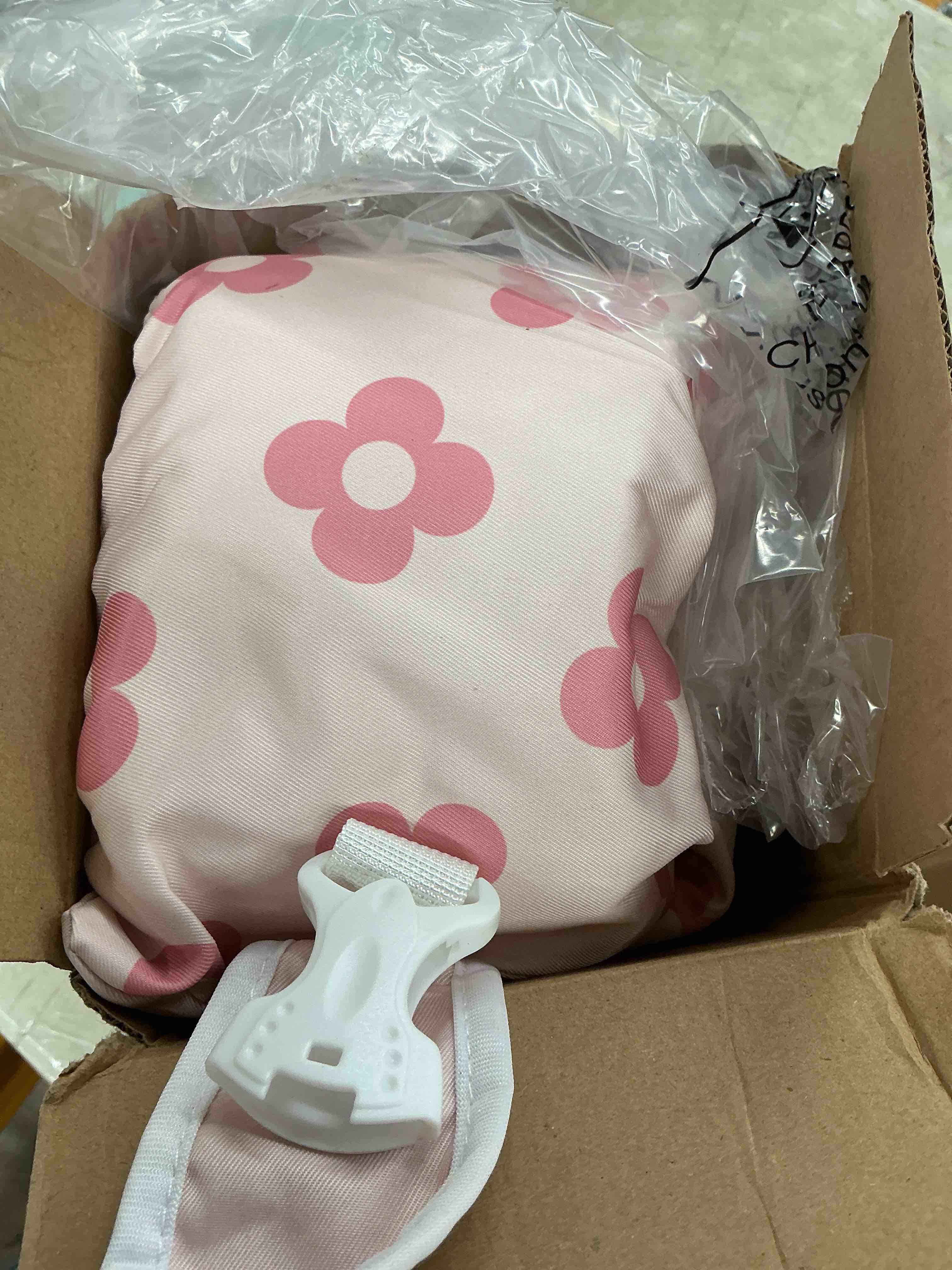 Condition photo showing Good Condition for vvinca puddle float jumper for 22-66 lbs (2-6 years) - 3-in-1 toddler swim vest with removable arm bands and back float, adjustable safety swim jacket for boys and girls learning to swim 03-c-four-petaled flower
