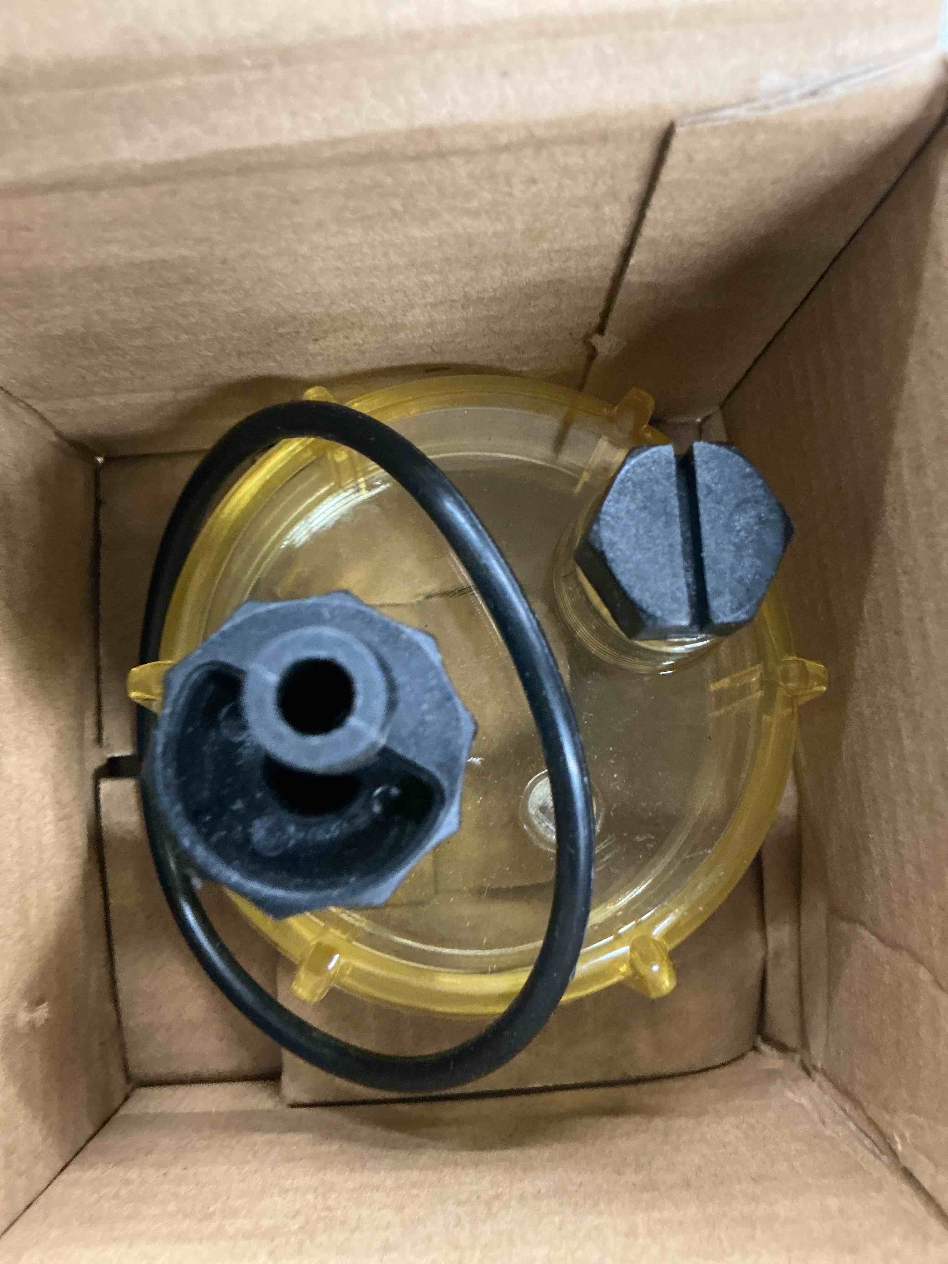 Condition photo showing Good Condition for r12t nylon water collection bowl for marine outboard motor spin-on | npt zg1/4-19 fuel filter water separator 120at s3240,18-7947