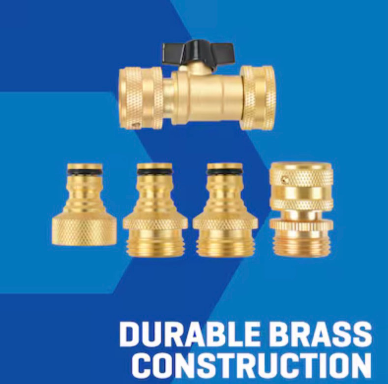 Kobalt Brass Quick connector set