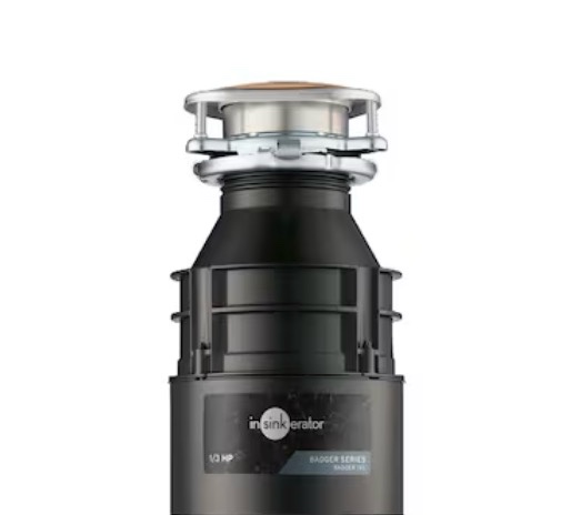 InSinkErator Badger 1XL Continuous feed 1/3-HP Septic Safe Non-corded Garbage Disposal