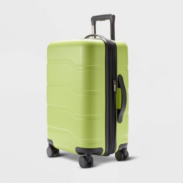 Hardside Carry On Suitcase Lime Green - Open Story™?