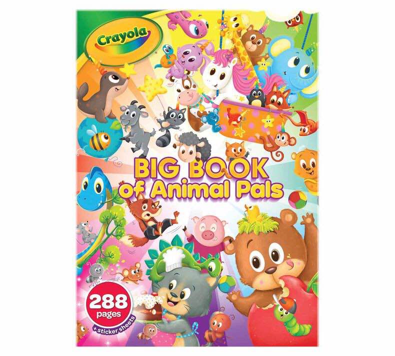 Crayola Coloring Book-Big Book Of Pals  288 Pages