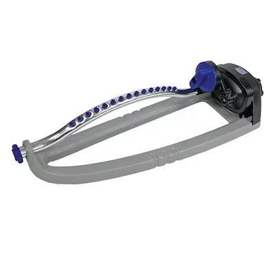 Project Source 3000-sq ft Oscillating Sled Lawn Sprinkler