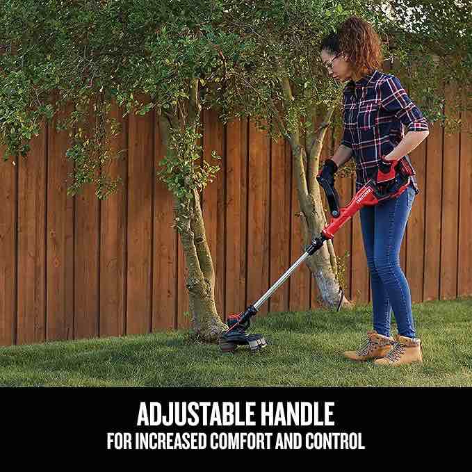 CRAFTSMAN V20 WEEDWACKER Cordless String Trimmer Edger with Automatic Feed, 13 inch, Bare Tool Only (CMCST900B)