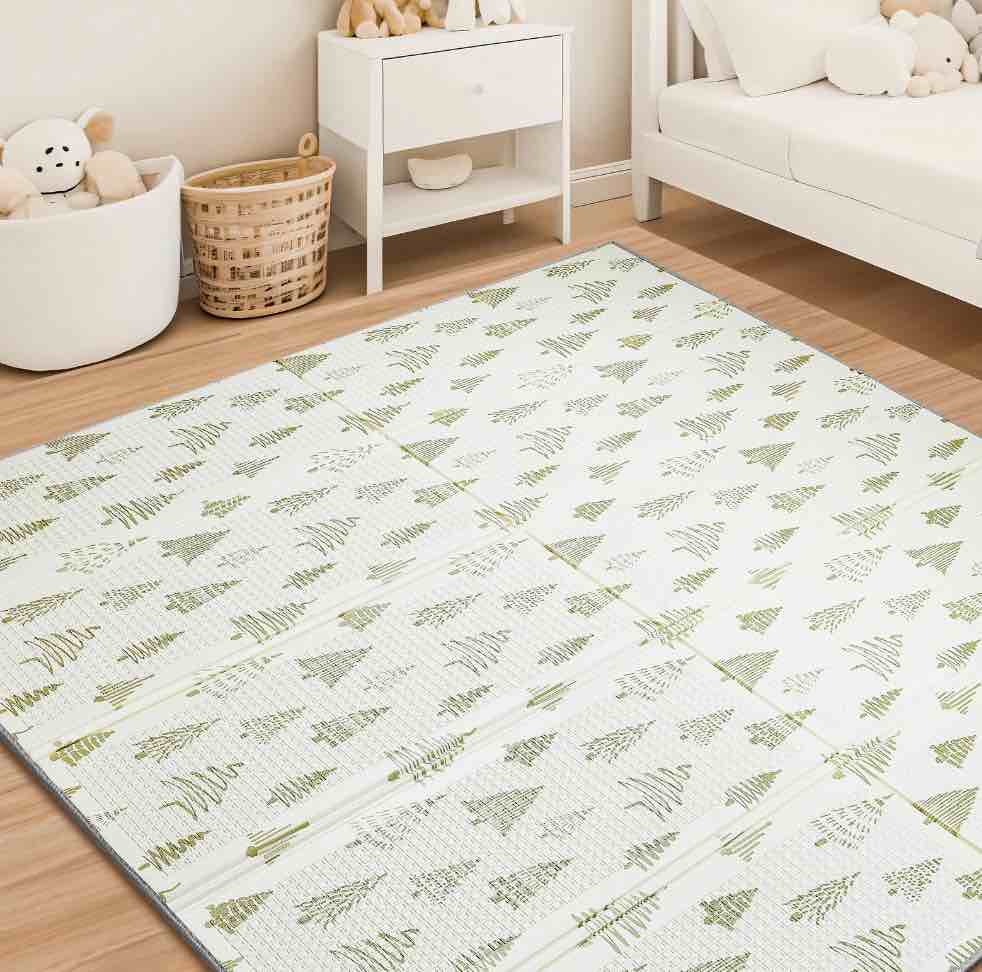 Joypony Baby Play Mat 71" x 79" x 0.4" – Lightweight Foldable Mat for Infants and Toddlers