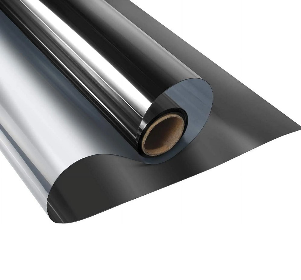 BSHAPPLUS® 35.4"x78.7" One Way Window Film,Tinted Privacy Window Film,Static Window Tint for Automotive Home Office