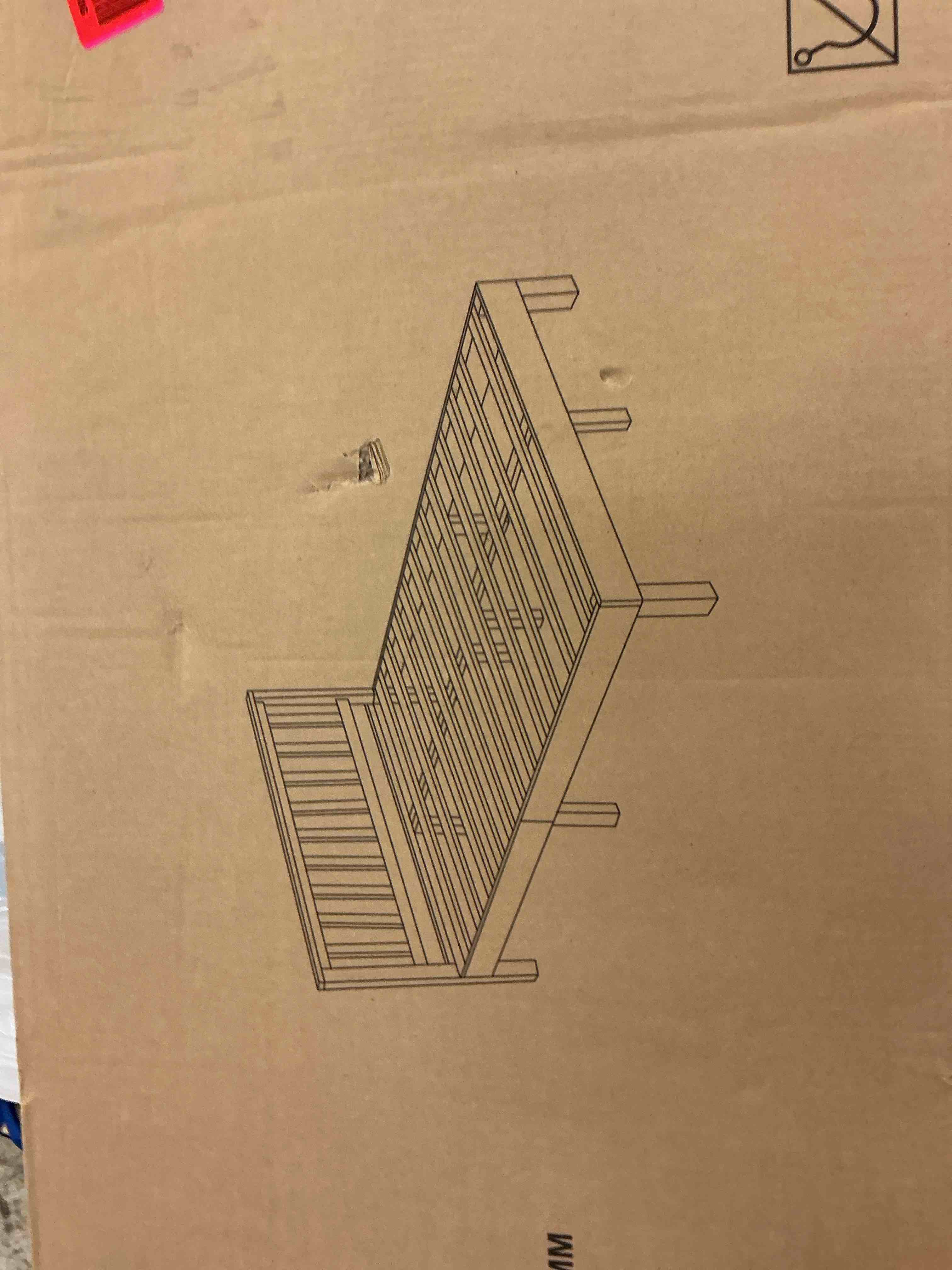 Delavin queen bed frame