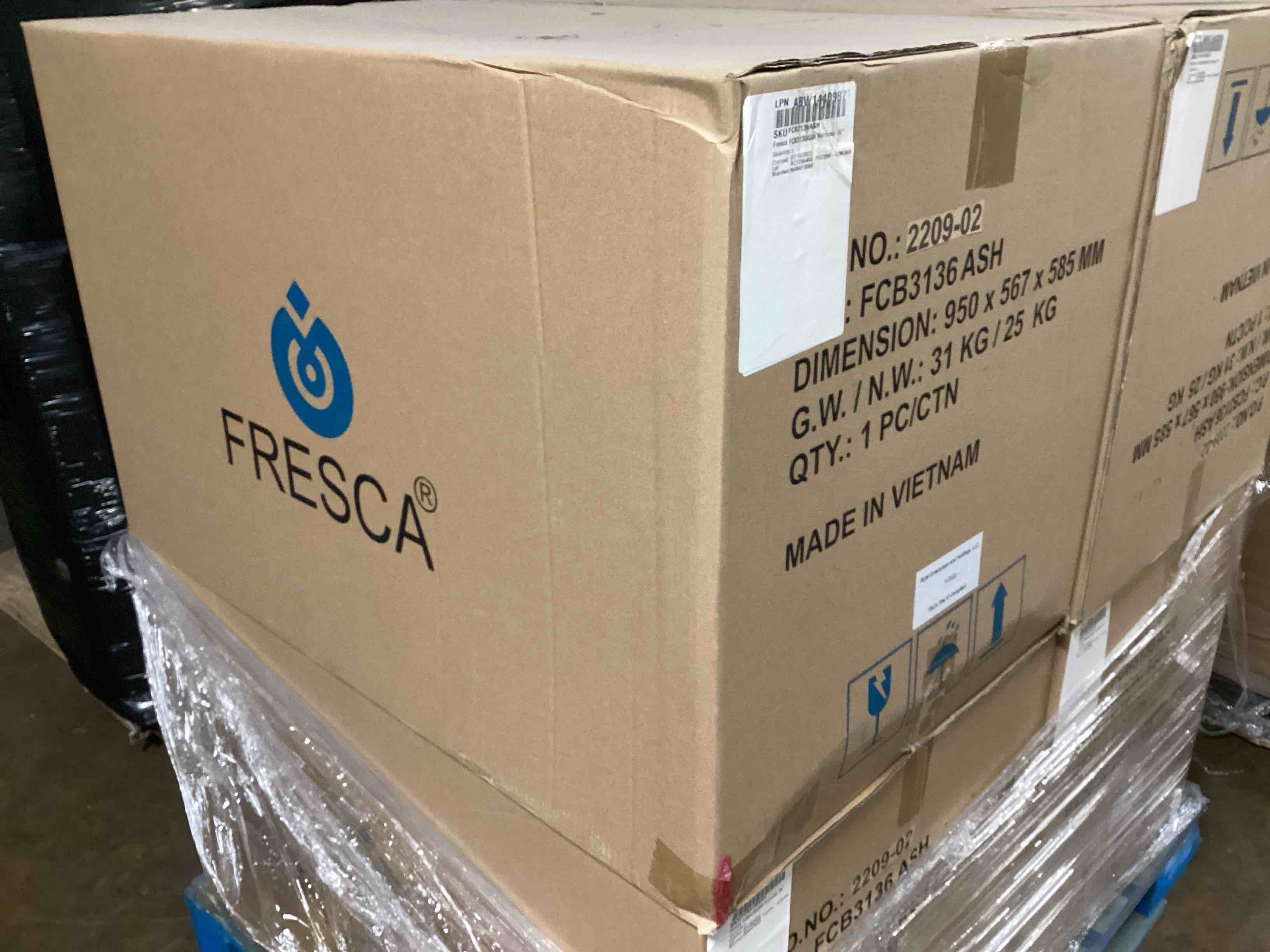 Condition photo showing Brand New for fresca formosa 36-in sage gray bathroom vanity base cabinet without top - fcb3136ash