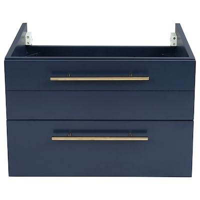 fresca lucera 24-in royal blue floating bathroom vanity base cabinet without top - fcb6124rbl-uns