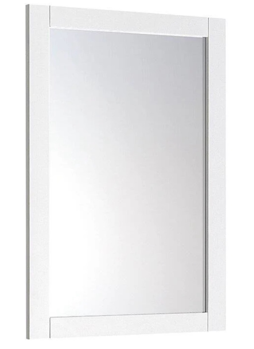 Fresca 24in x 30in Reversible Mount Mirror in White - FMR6124WH