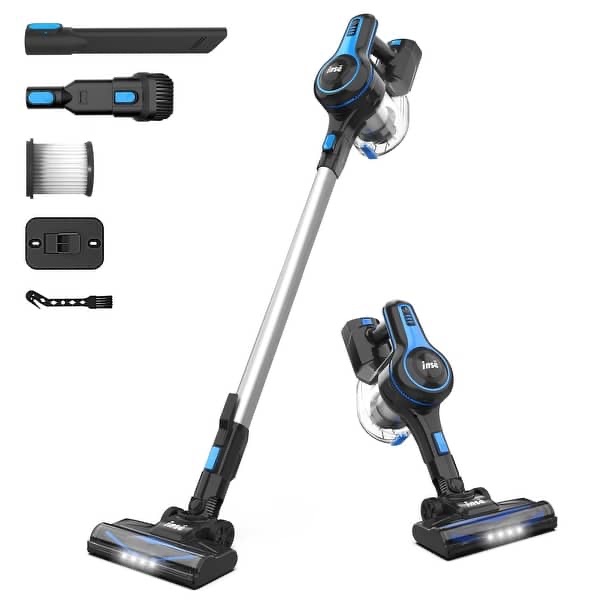 inse n5t cordless vacuum 180w 20kpa suction power 6 in 1 stick vacuum