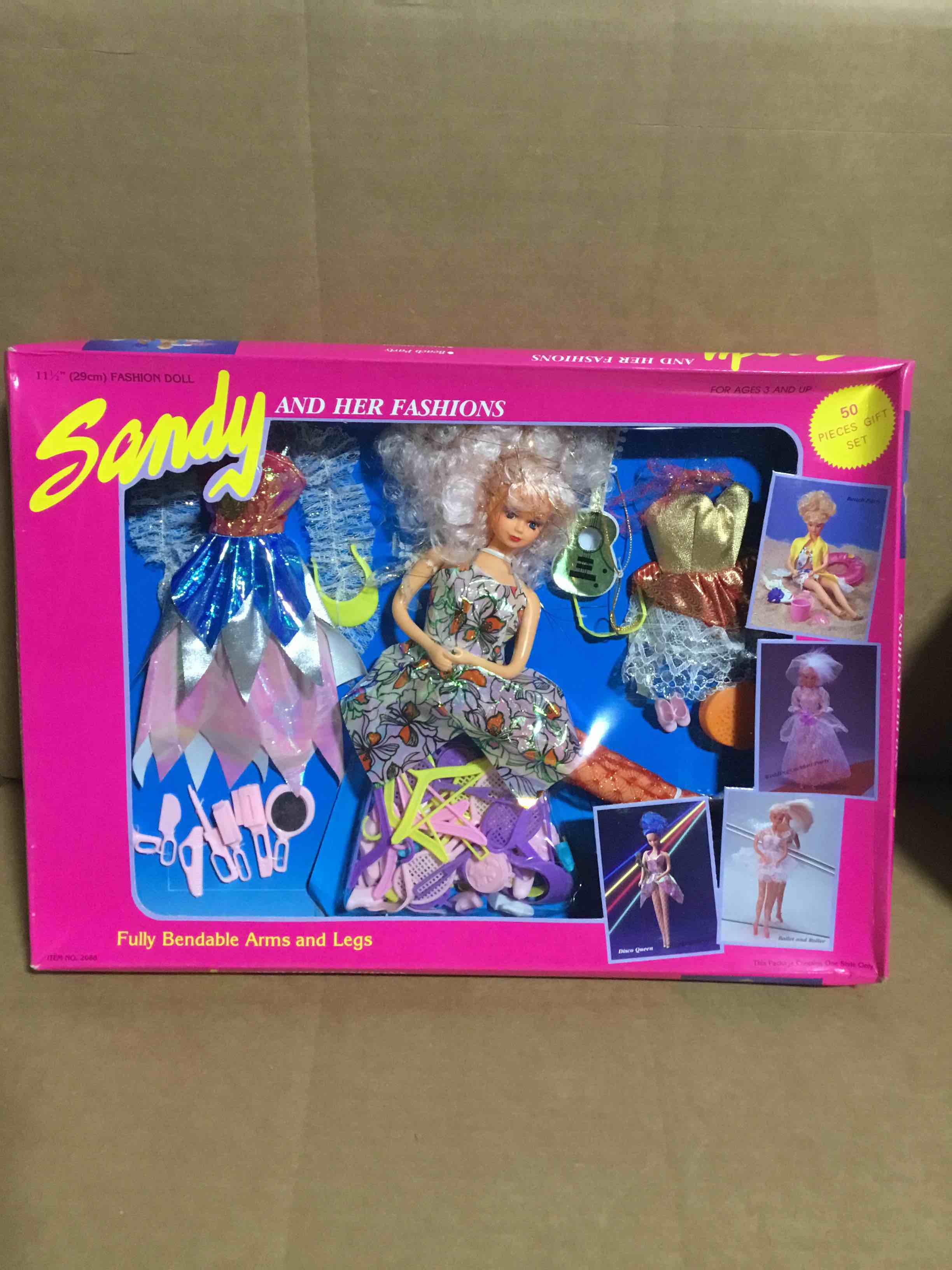 Condition photo showing New/Like New for Fashion Doll, Fully Bendable Arms and Legs, 50 Pieces Gift Set