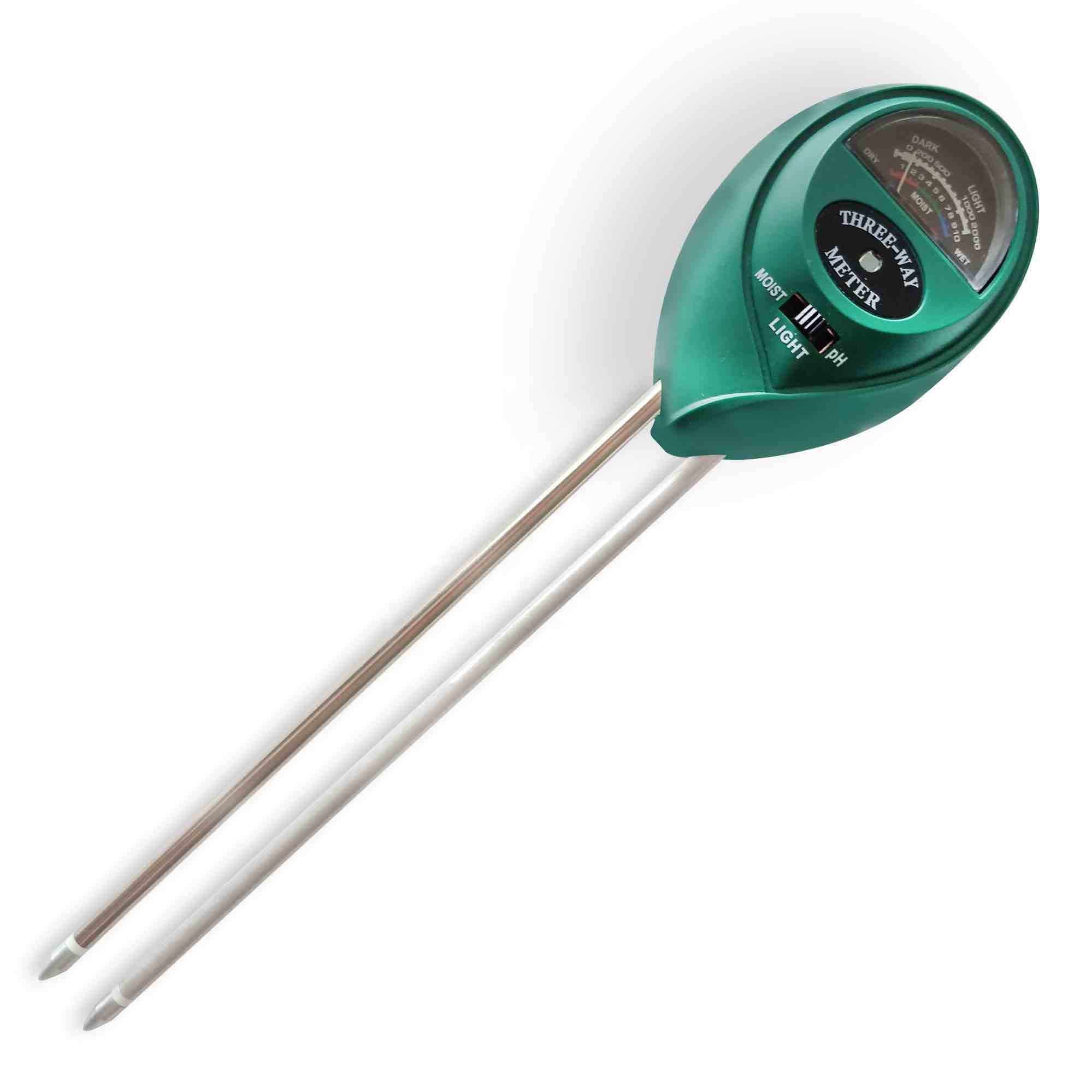 3 Ways Installation Light Humidity Soil Moisture Meter Soil Tester