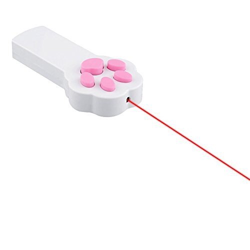 Pet Laser Pointer Toy, Pet Trainer-White