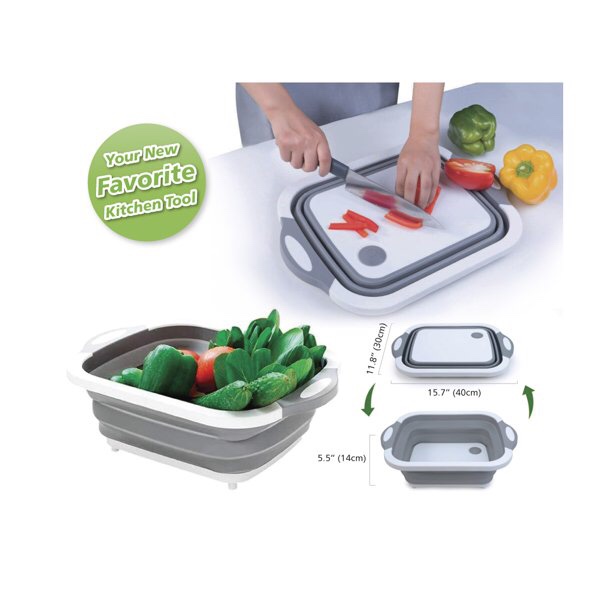 Home Innovation Multi-Function Collapsible Cutting Board 