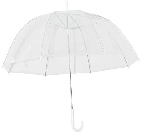Clear Bubble Umbrella, Durable Wind-Resistant Umbrella with Sturdy Bubble Design Incapable of Flipping Inside Out