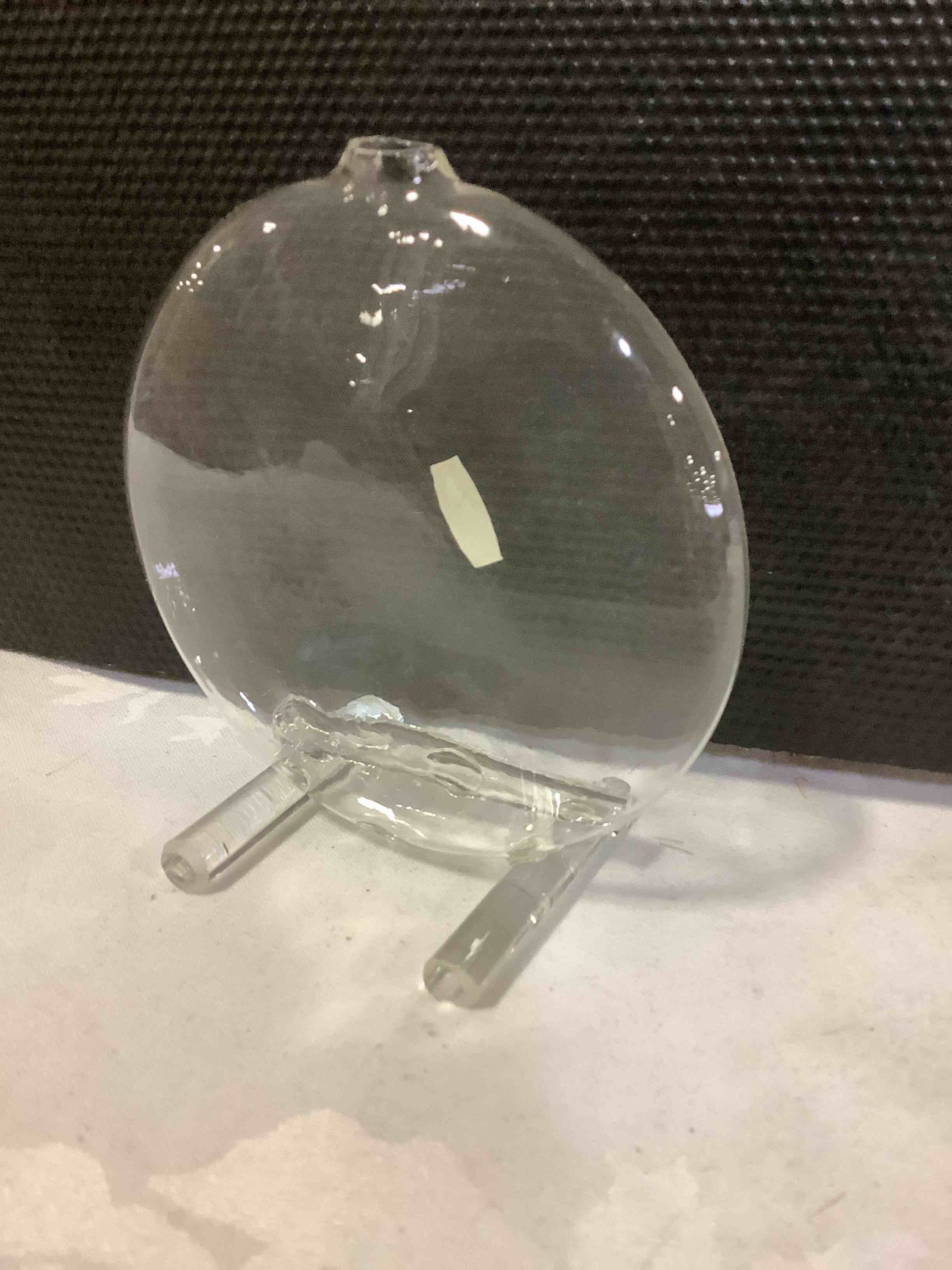 Oval Stand- Up Decor Glass Essential Oil Holder, OL-4151