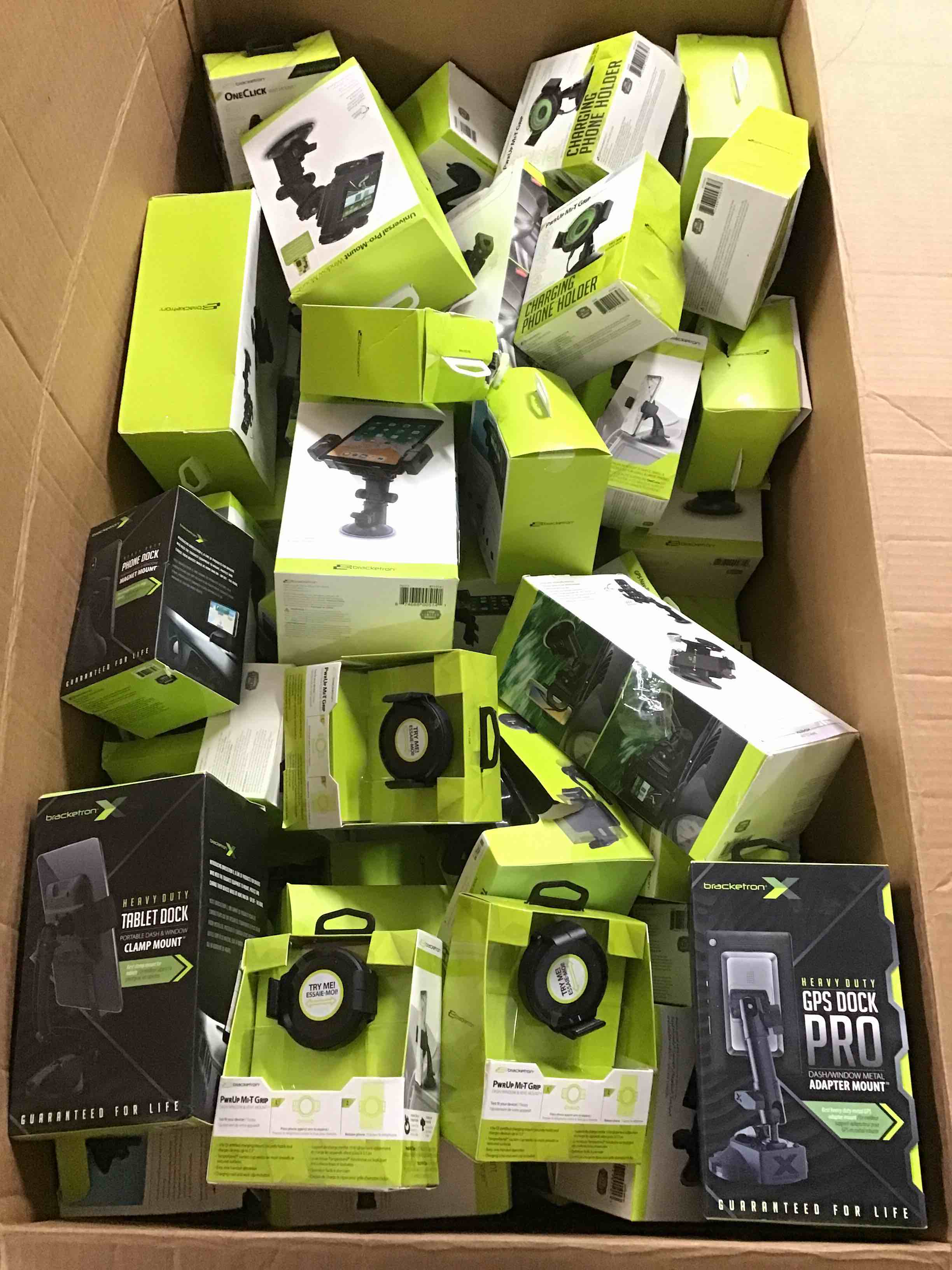 Assorted Cell Phone/Tablet/GPS Car Mounts Bracketron