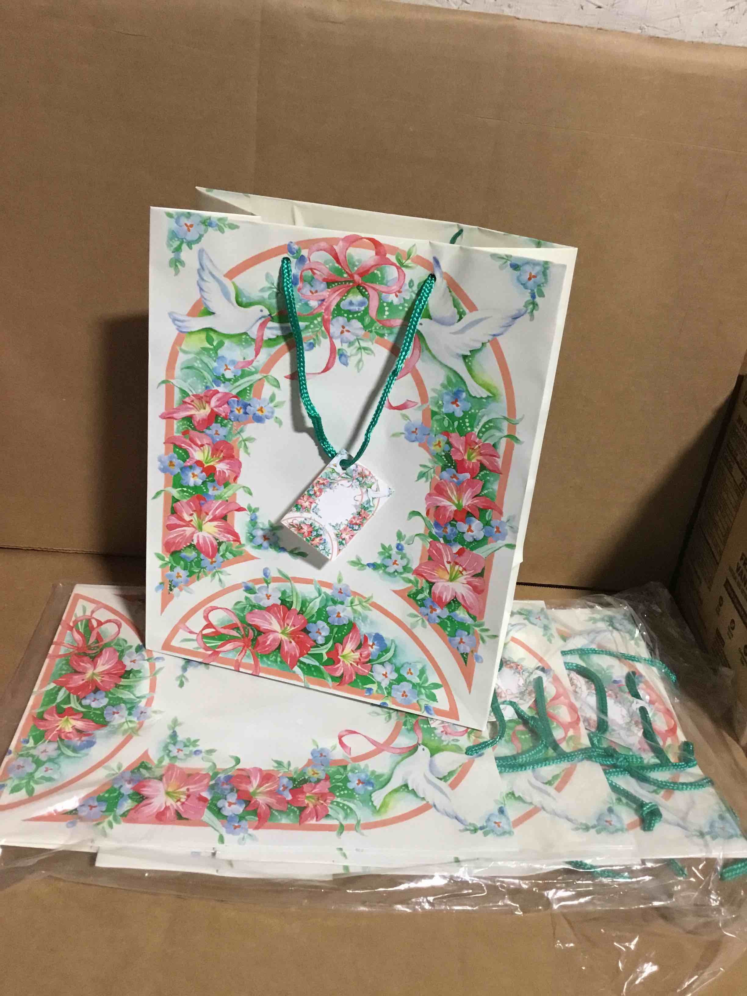 6 Pack - Gift Bags - Medium Size