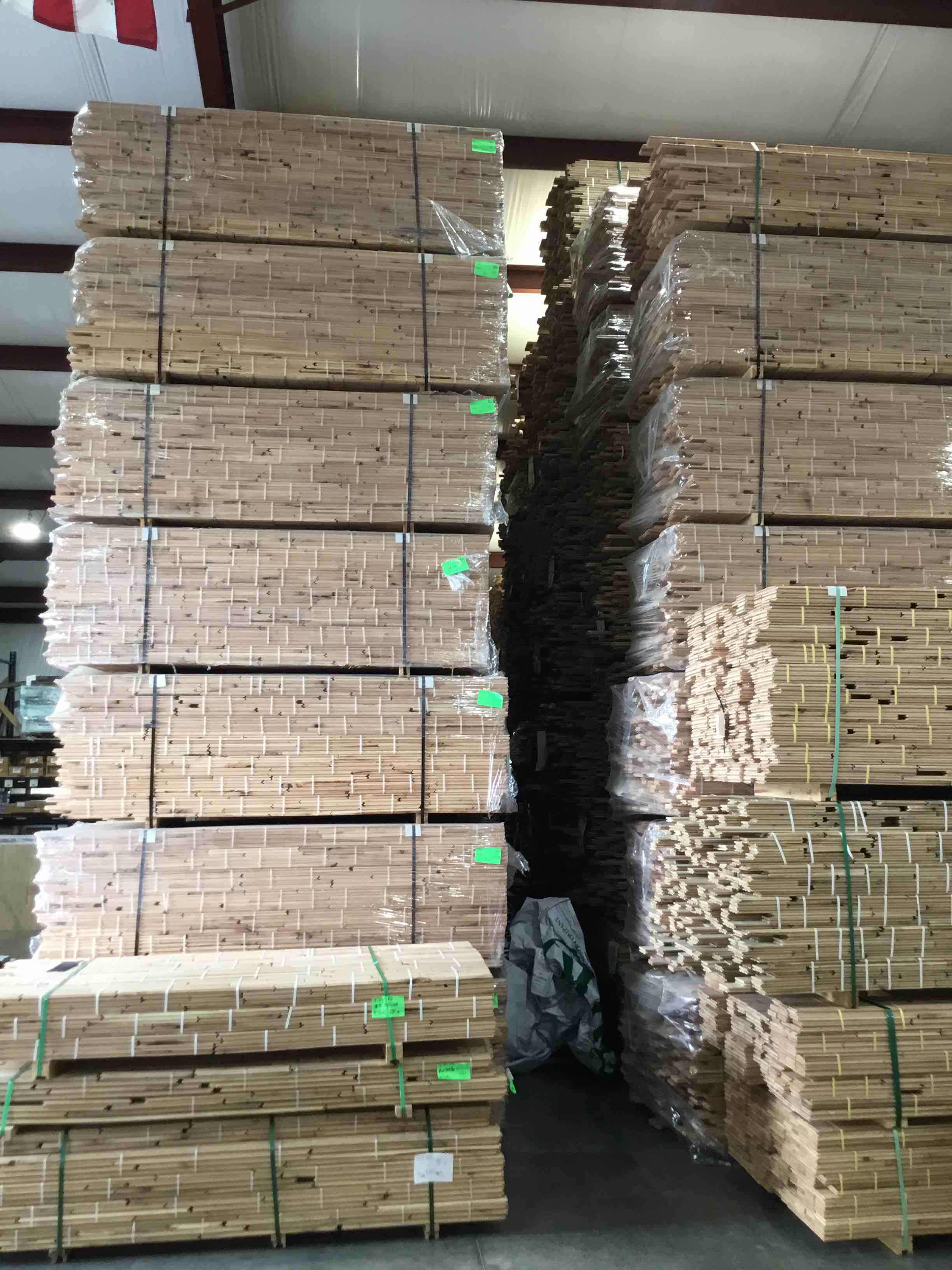 4” Rustic Unfinished White Oak Solid Hardwood