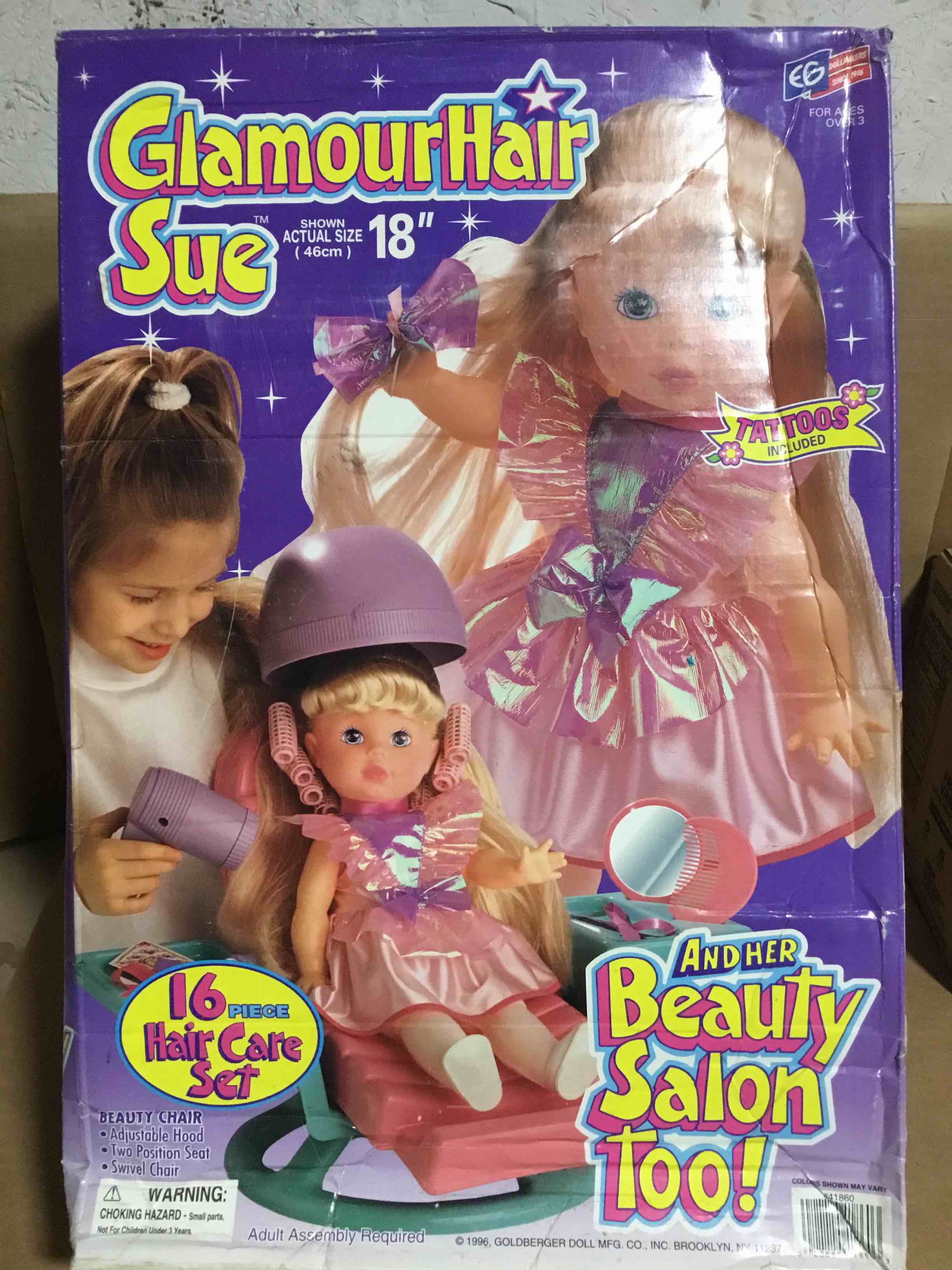 Condition photo showing New/Like New for Hair Salon Toys for Girls, 16 Piece