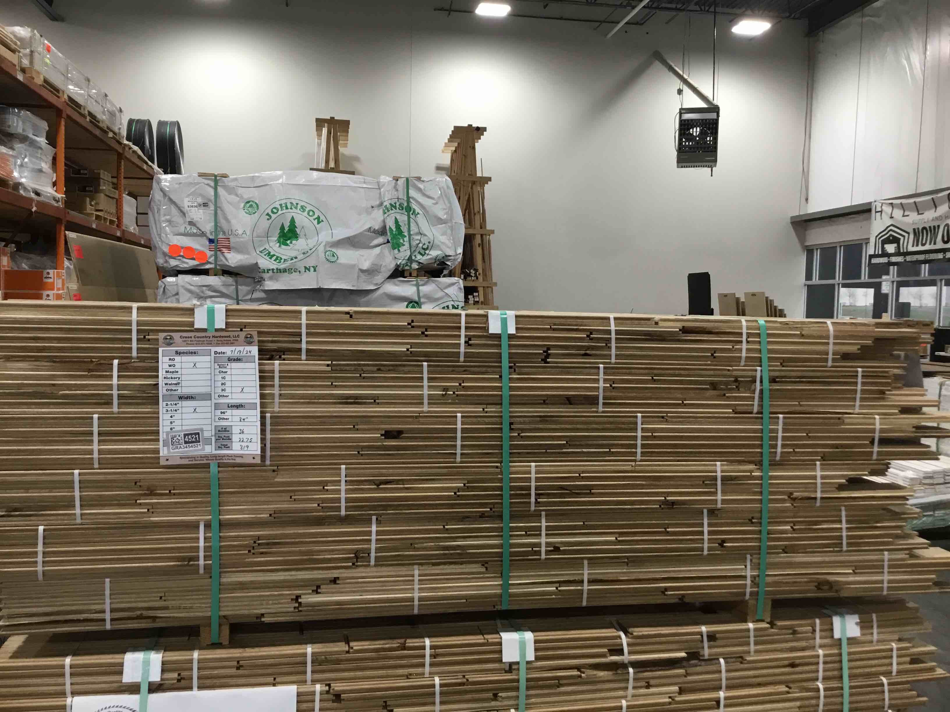 3.25” White Oak Flooring. SATURDAY PICKUP AND DELIVERY AVAILABLE!!!