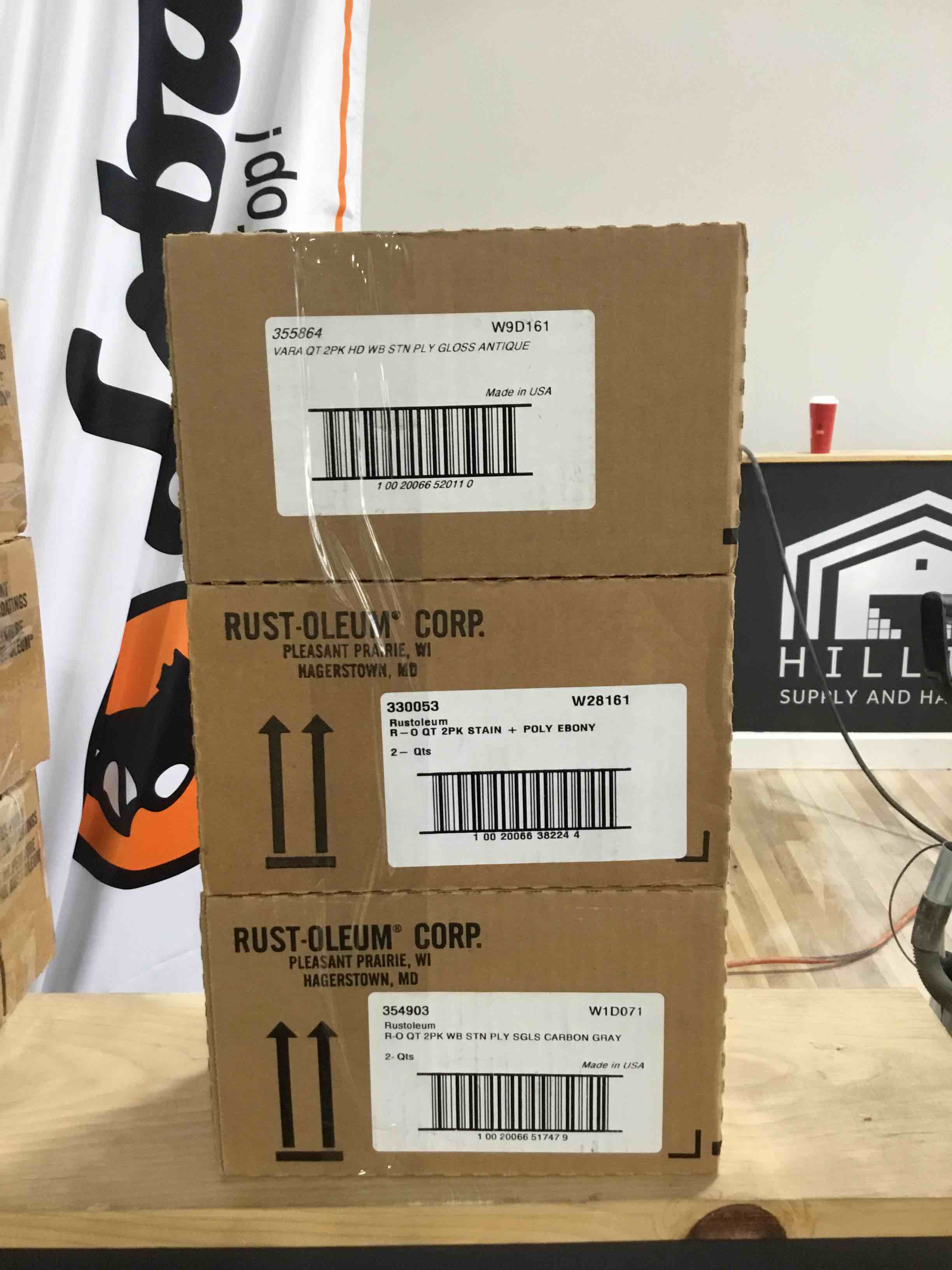 Miscellaneous Colors of Poly + Wood Stain